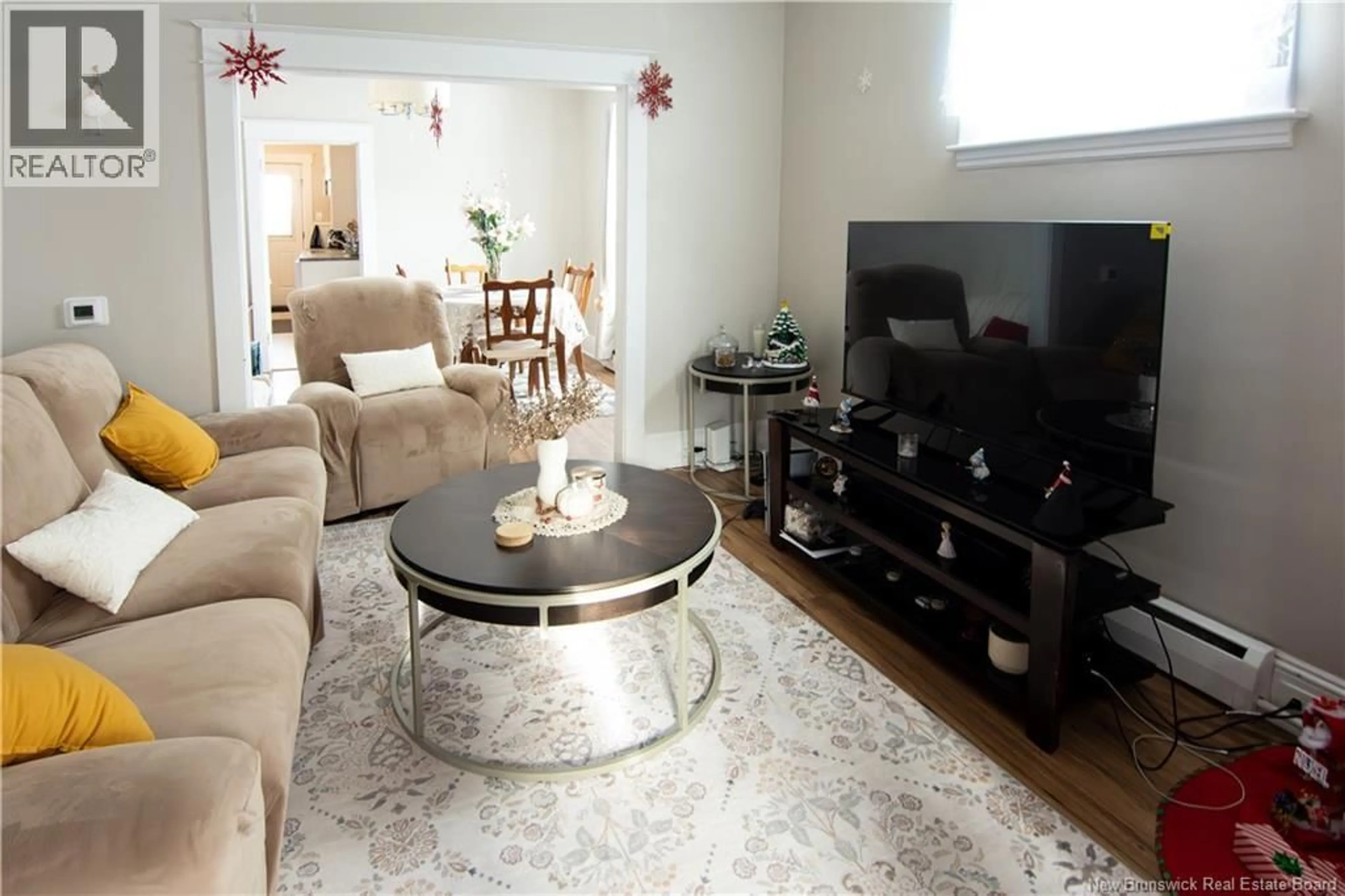 Living room with furniture, unknown for 33-35 YORK, Moncton New Brunswick E1C2Y3