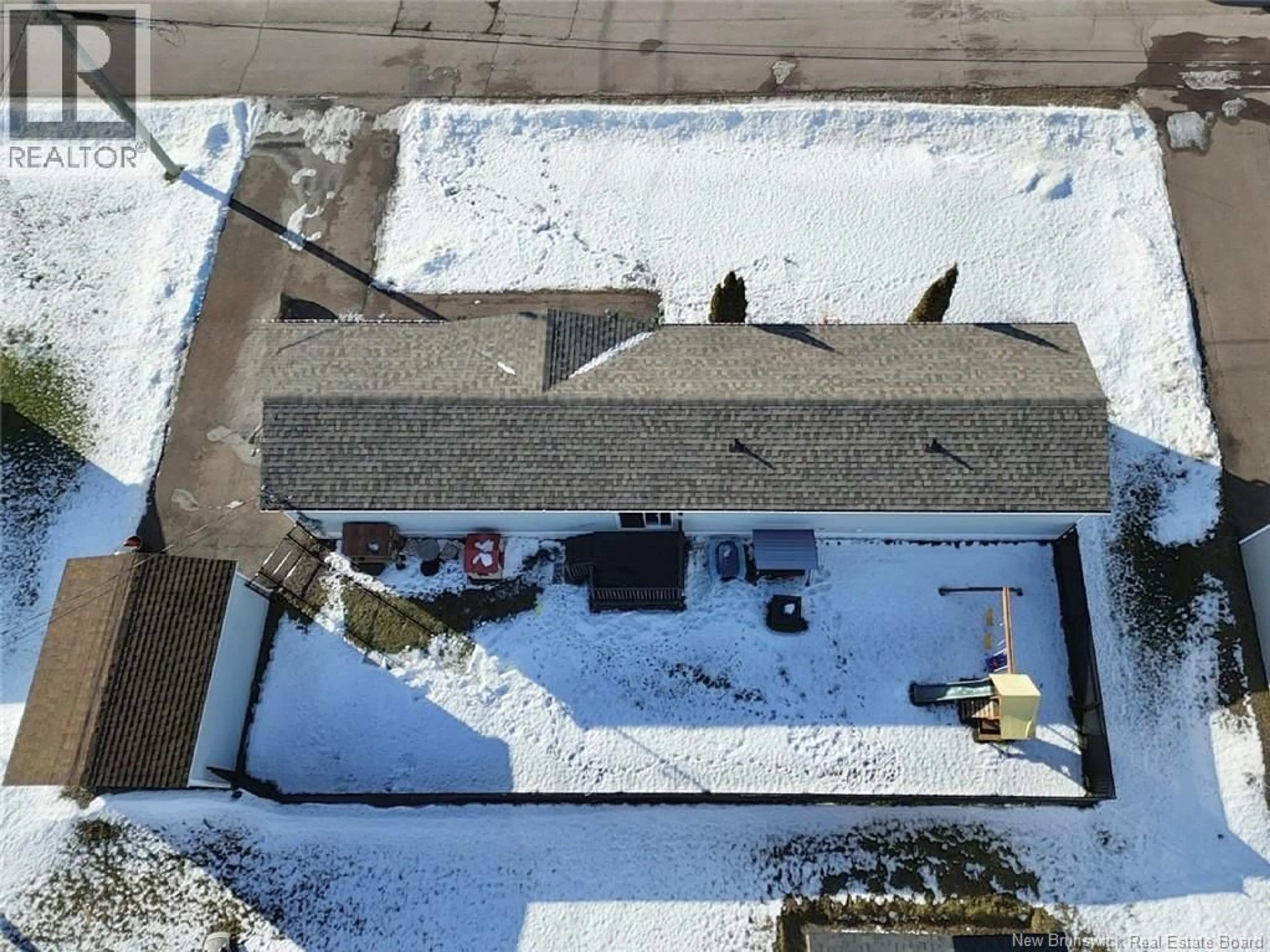 A pic from outside/outdoor area/front of a property/back of a property/a pic from drone, street for 6 CYPRESS TREE STREET, Moncton New Brunswick E1H3R4