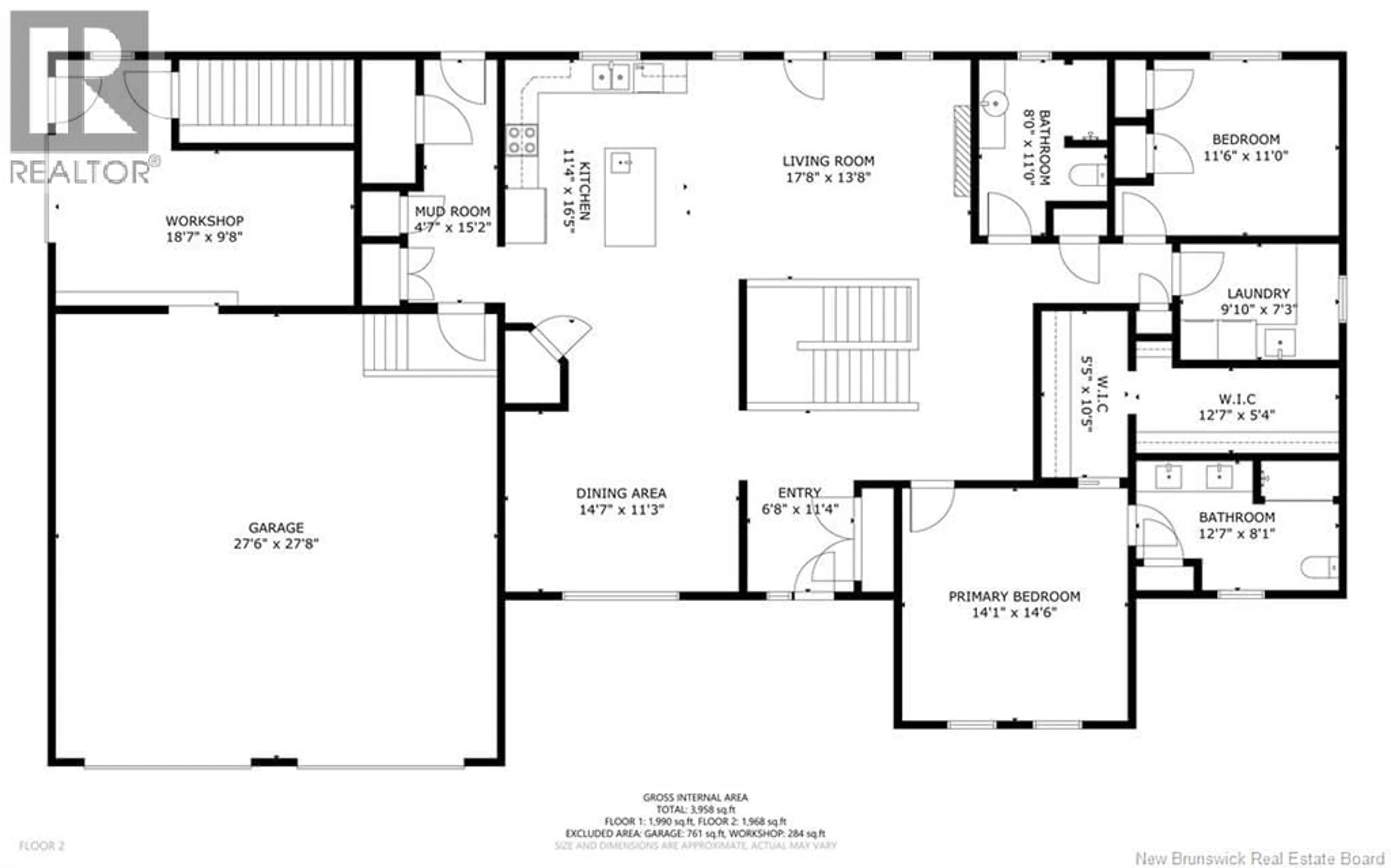 Floor plan for 26 DECLARATION DRIVE, Killarney Road New Brunswick E3G0B4