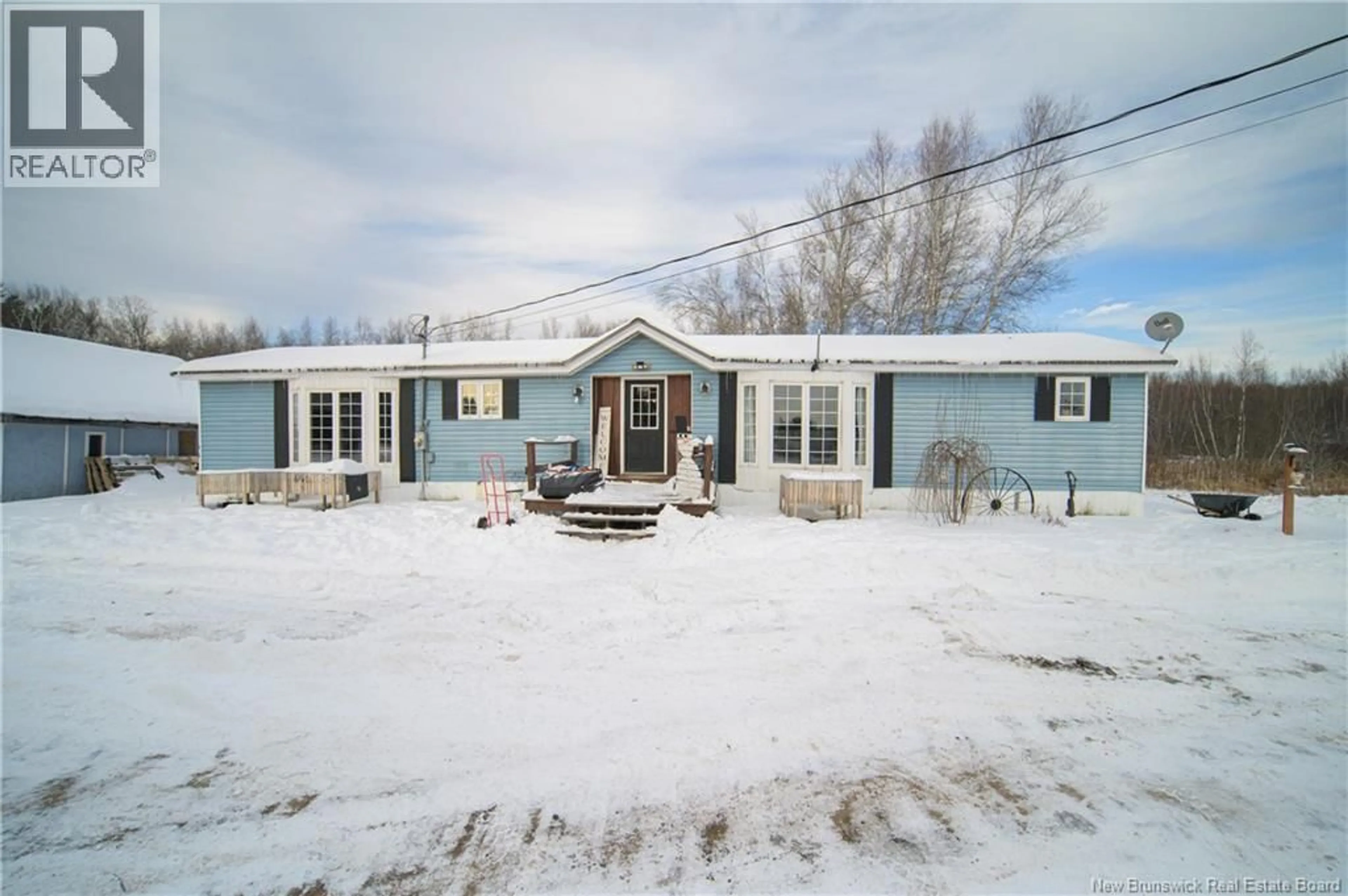 A pic from outside/outdoor area/front of a property/back of a property/a pic from drone, unknown for 722-727 ROUTE 628, Durham Bridge New Brunswick E6C1N6