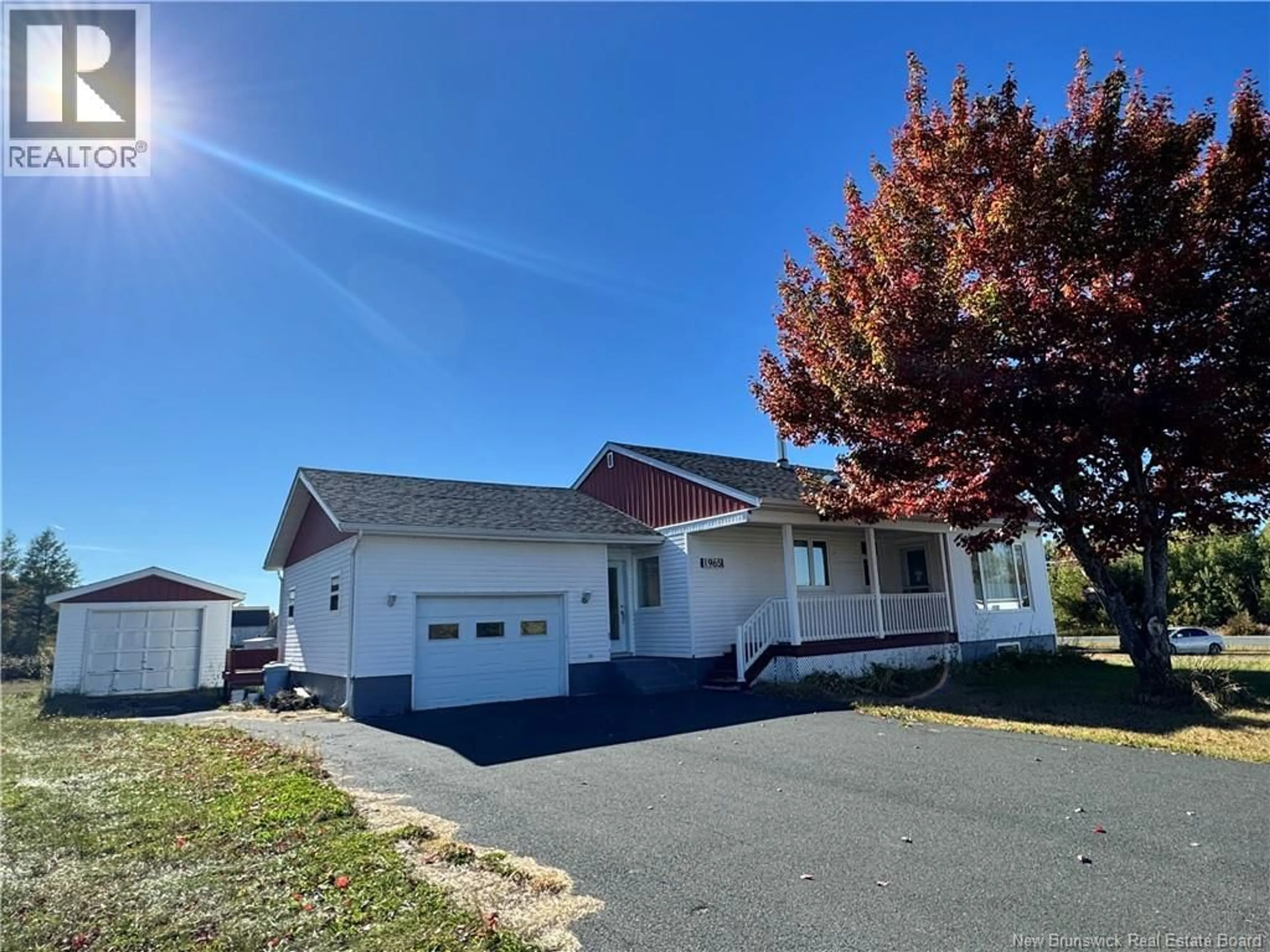 A pic from outside/outdoor area/front of a property/back of a property/a pic from drone, unknown for 1965 ROUTE 335, Saint-Simon New Brunswick E8P2A8