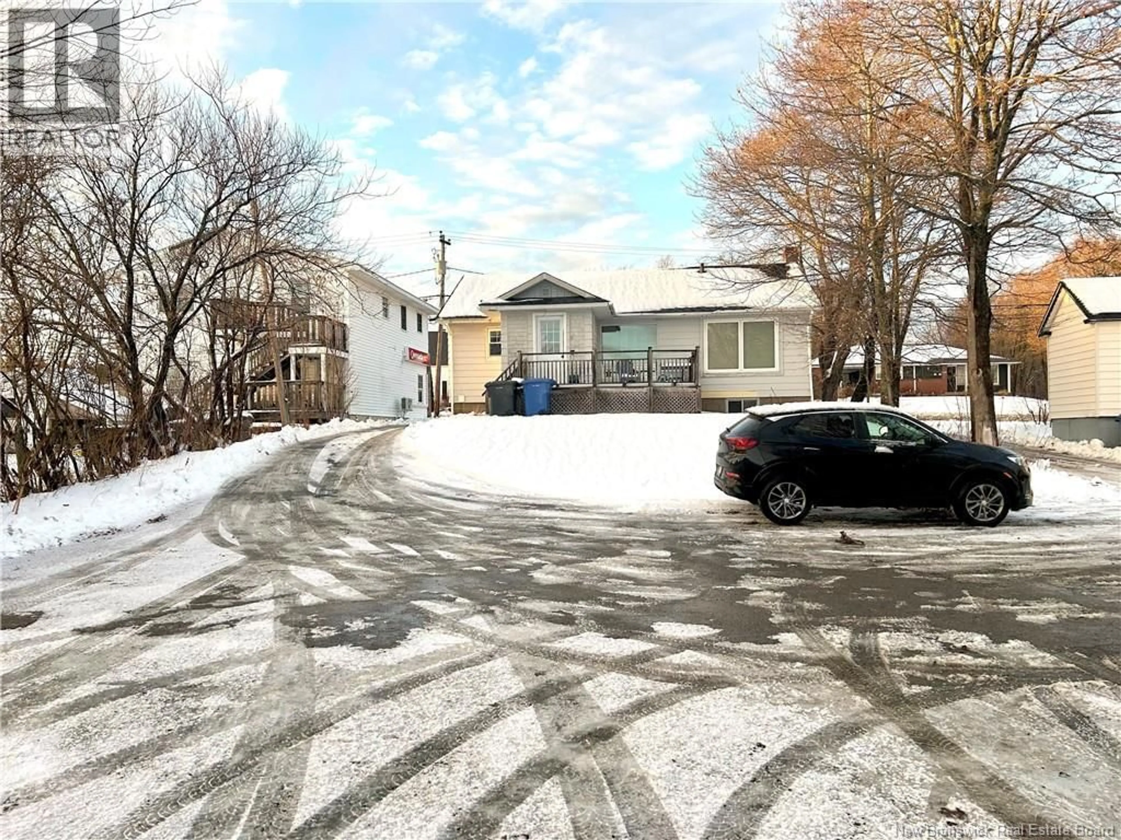 A pic from outside/outdoor area/front of a property/back of a property/a pic from drone, street for 740 KING GEORGE HWY, Miramichi New Brunswick E1V1P8