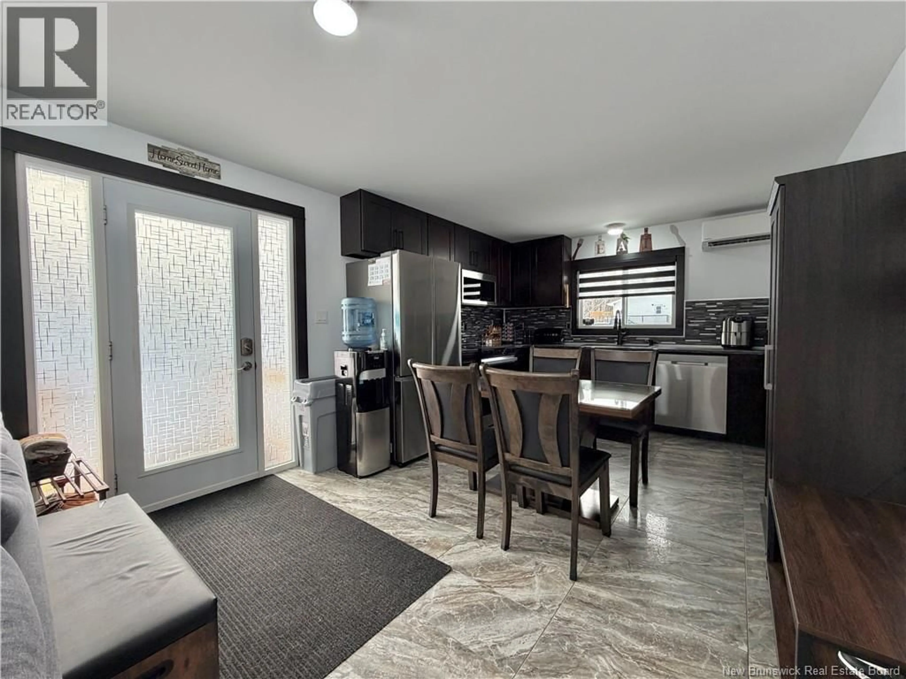 Open concept kitchen, ceramic/tile floor for 195 TREMBLAY, Tremblay New Brunswick E8J3E5