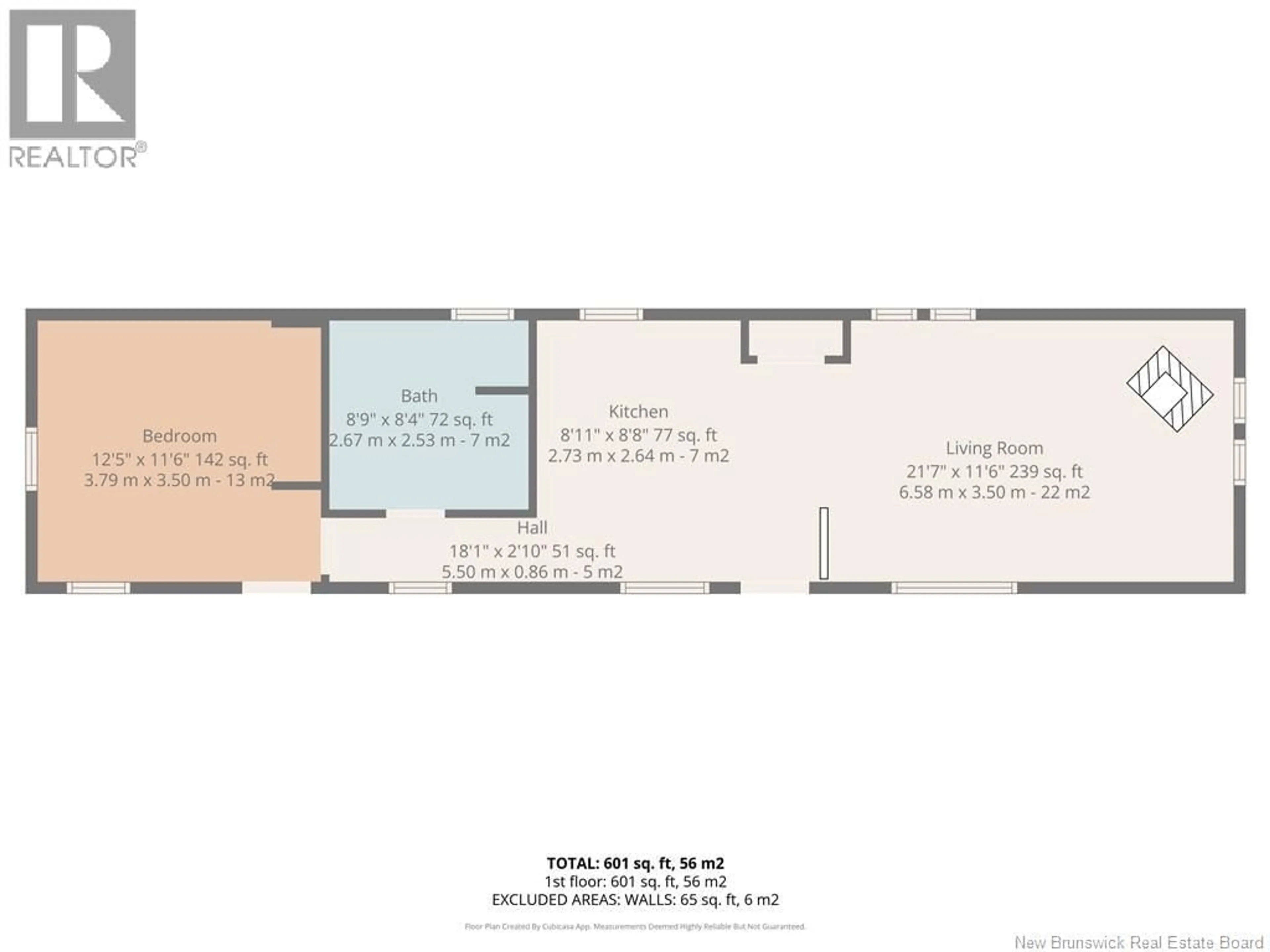 Floor plan for 223 CHEMIN BOUDREAU, Sormany New Brunswick E8K0C7