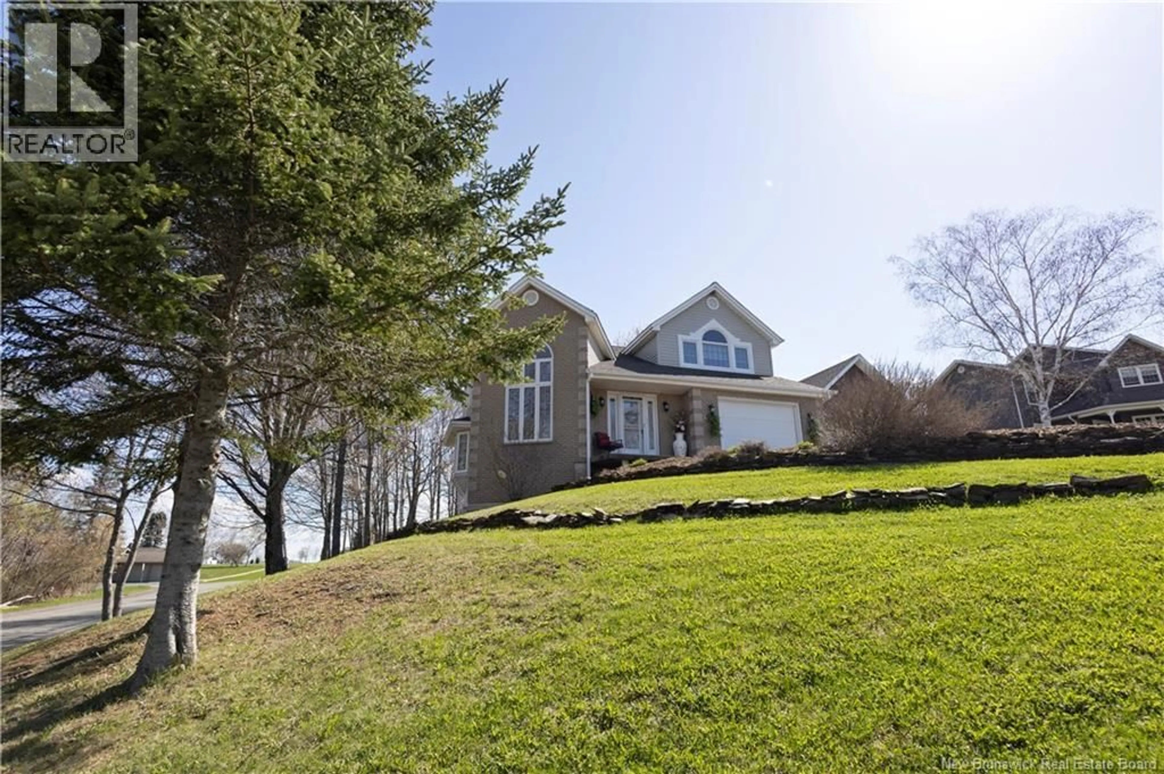 A pic from outside/outdoor area/front of a property/back of a property/a pic from drone, water/lake/river/ocean view for 200 ST-AMAND STREET, Grand Falls New Brunswick E3Y1C8