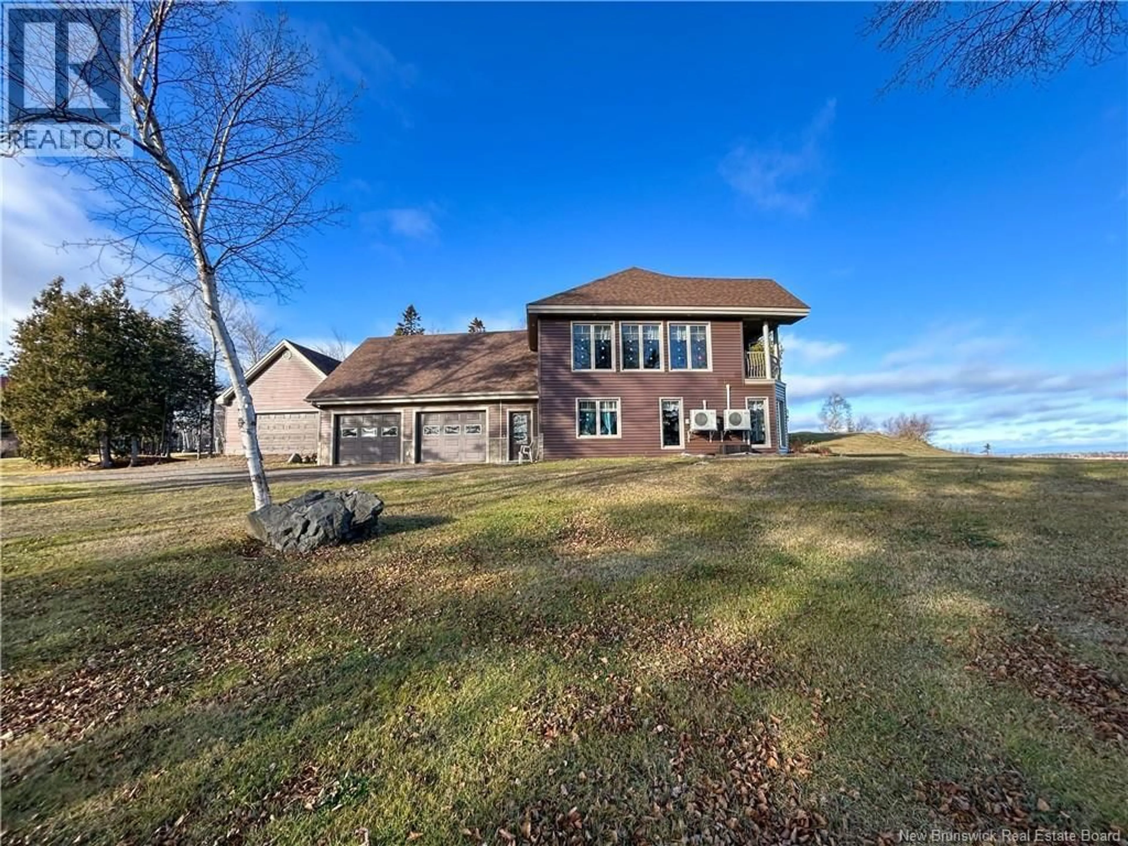 A pic from outside/outdoor area/front of a property/back of a property/a pic from drone, water/lake/river/ocean view for 40 ISLAND VIEW LANE, Sea Side New Brunswick E8G0A8