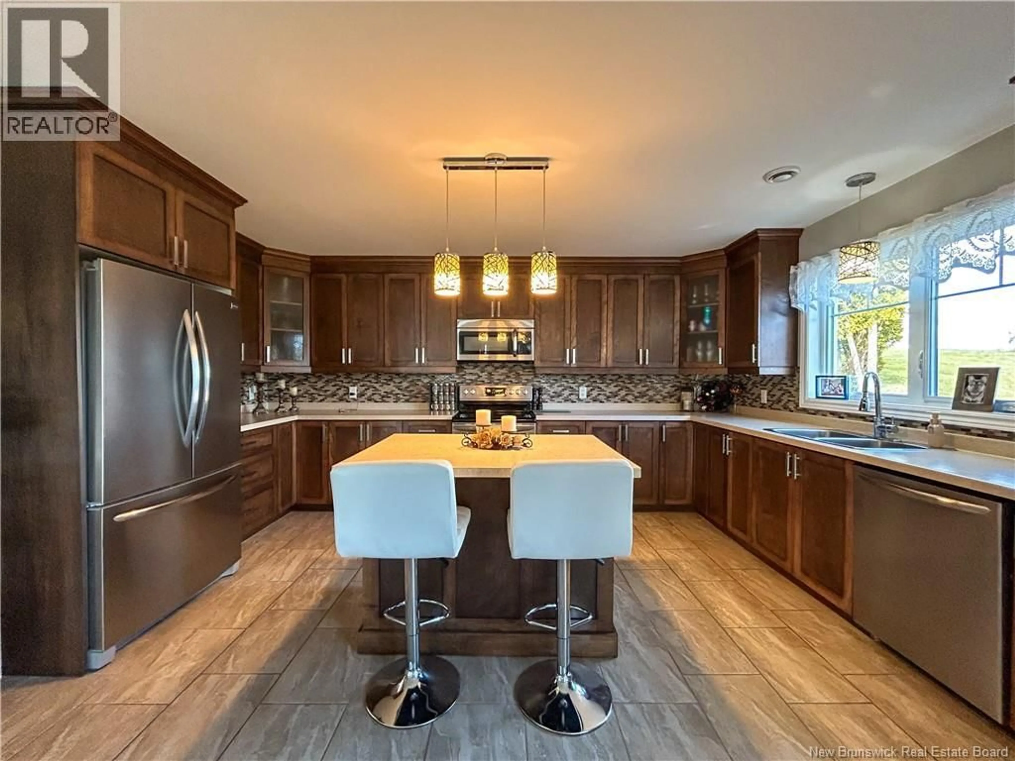 Contemporary kitchen, ceramic/tile floor for 40 ISLAND VIEW LANE, Sea Side New Brunswick E8G0A8