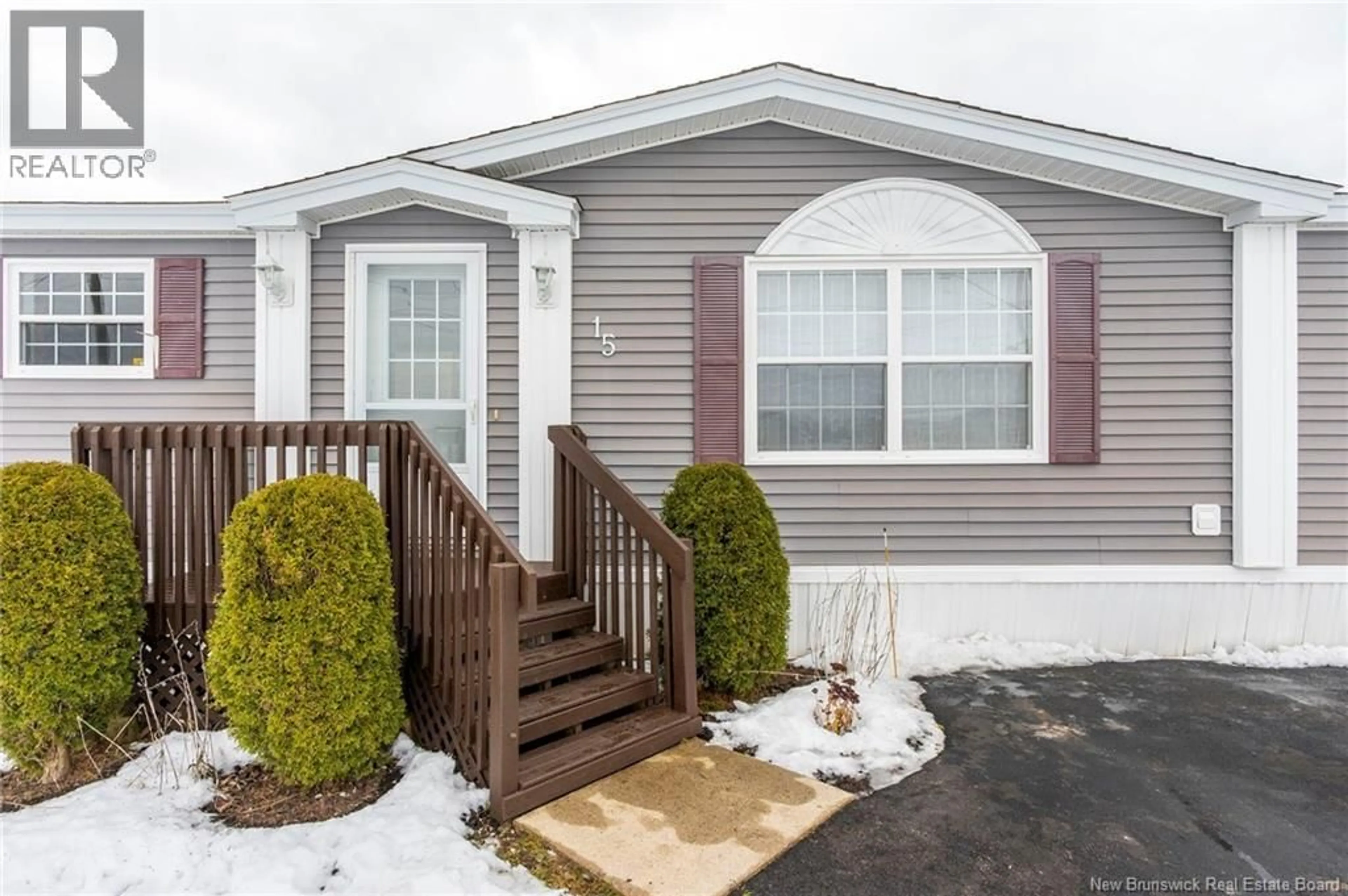 Home with vinyl exterior material, street for 15 SPRINGFIELD COURT, Riverview New Brunswick E1B0C9