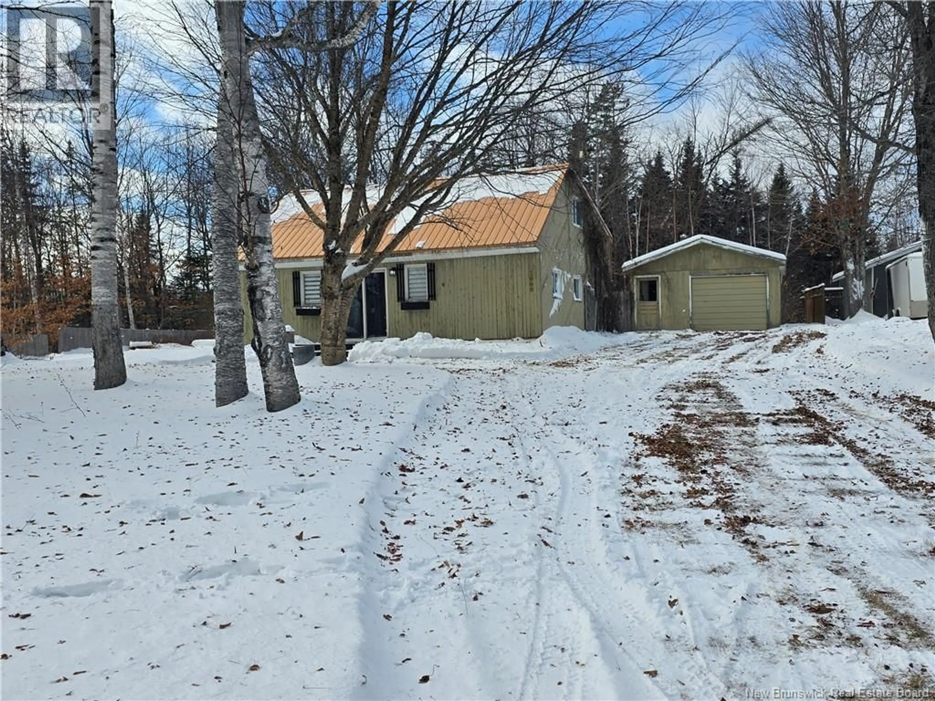 A pic from outside/outdoor area/front of a property/back of a property/a pic from drone, street for 2000 NEPISIGUIT FALLS, Nepisiguit Falls New Brunswick E8A6W8