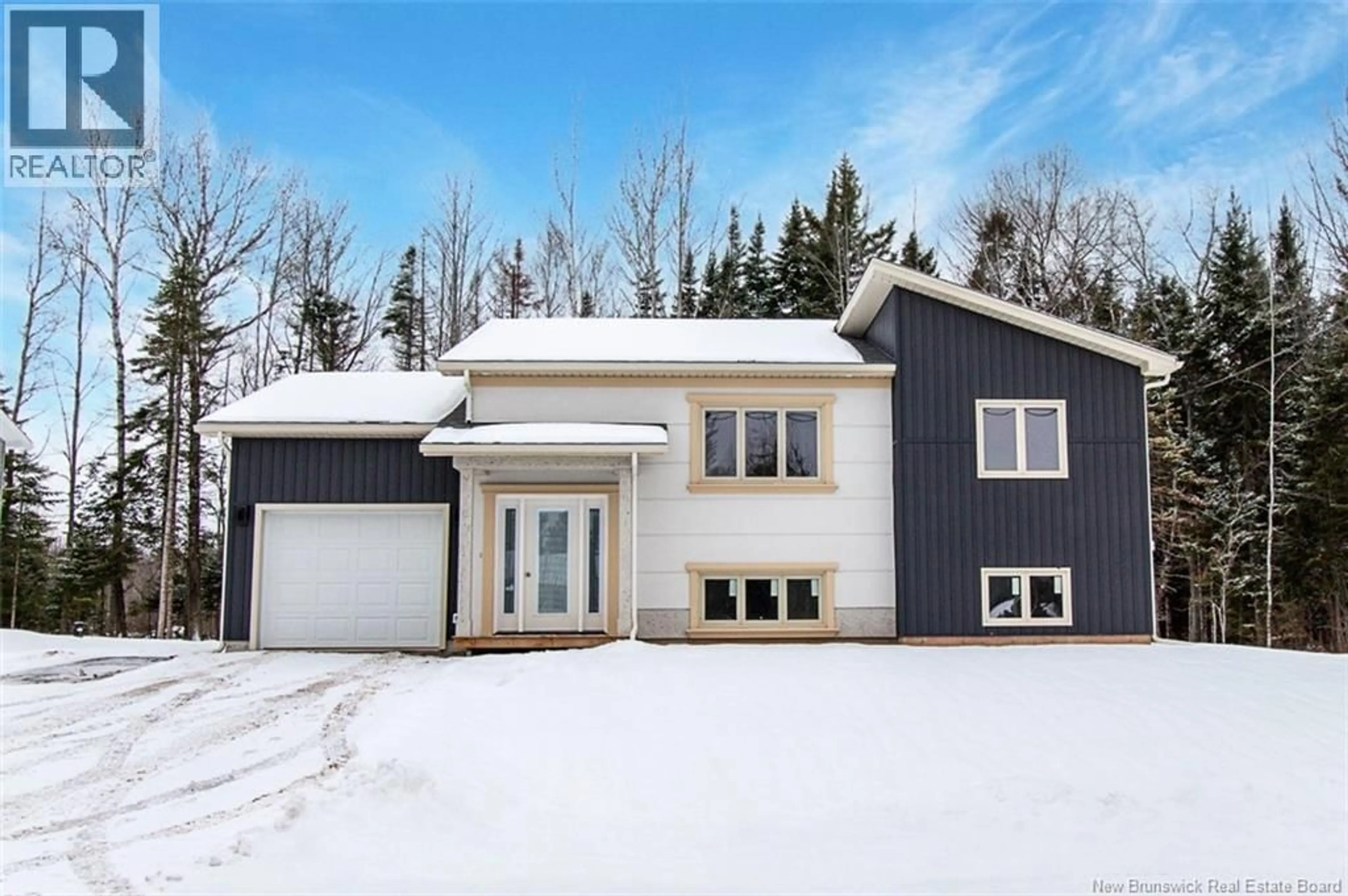 Home with vinyl exterior material, street for 38 MILLER AVENUE, Salisbury New Brunswick E4J2N1