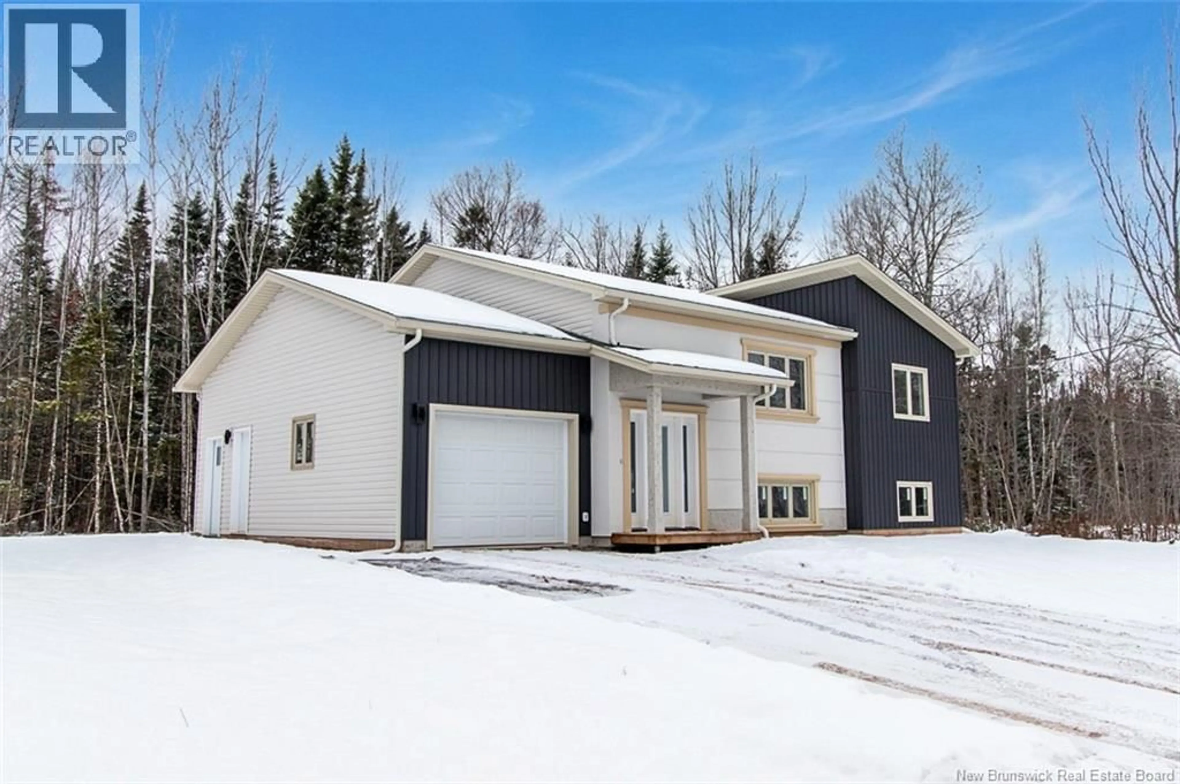 Home with vinyl exterior material, street for 38 MILLER AVENUE, Salisbury New Brunswick E4J2N1