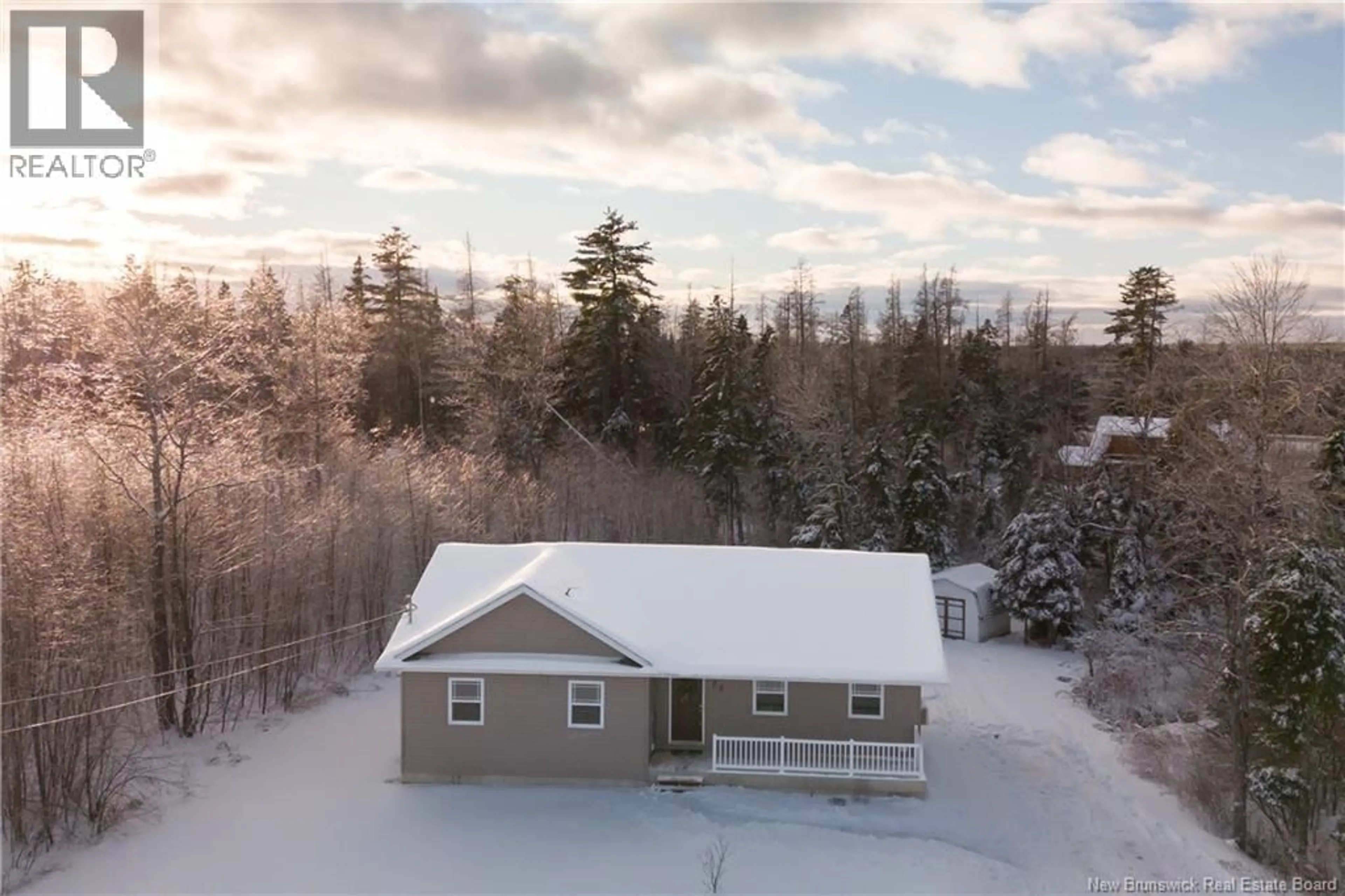 A pic from outside/outdoor area/front of a property/back of a property/a pic from drone, unknown for 23 HANSON WAY, Killarney Road New Brunswick E3A3V4