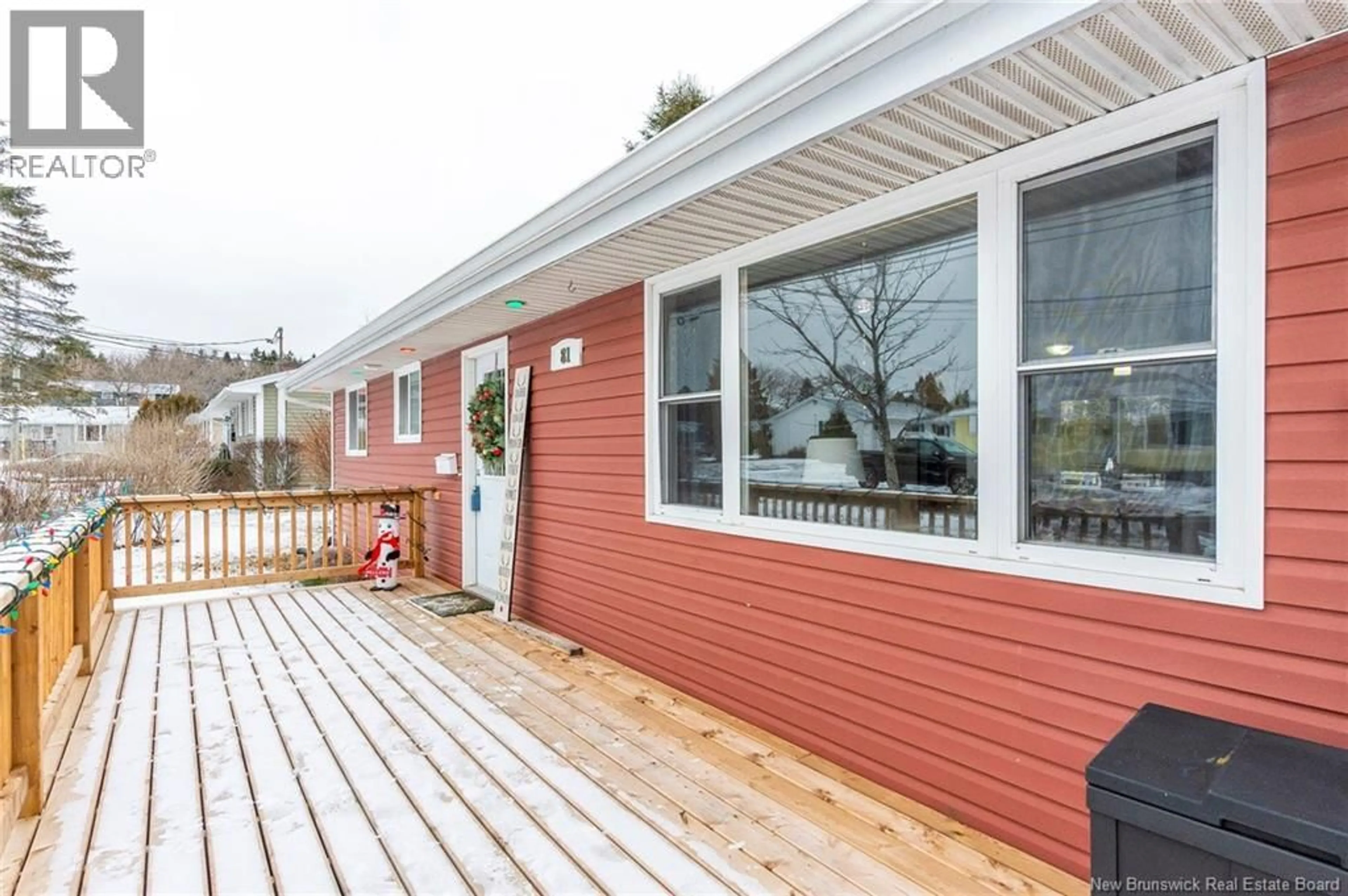 Home with vinyl exterior material, street for 81 DOROTHEA DRIVE, Saint John New Brunswick E2J3H9