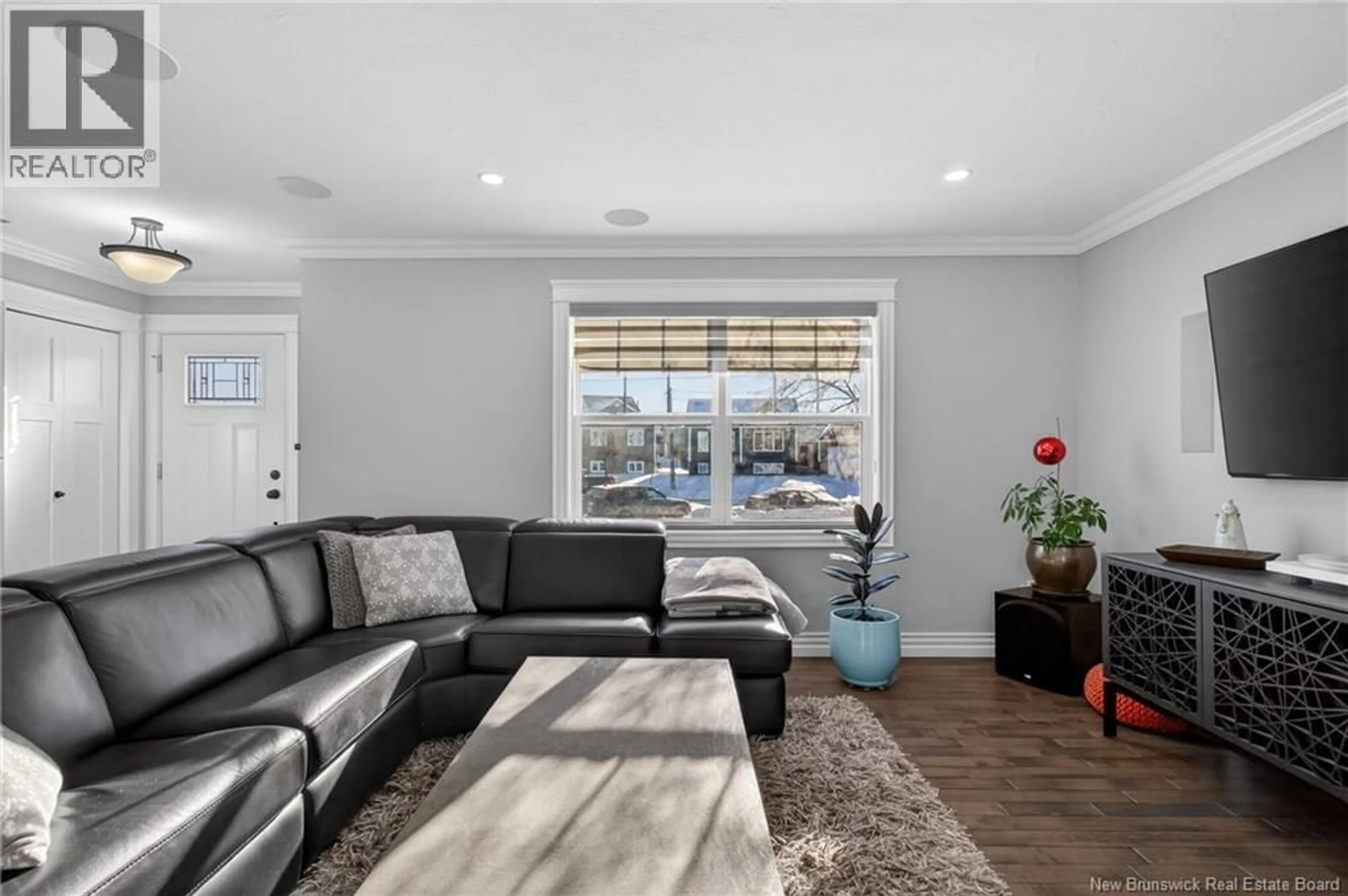 Living room with furniture, unknown for 9 HAMMOND, Moncton New Brunswick E1A6C4