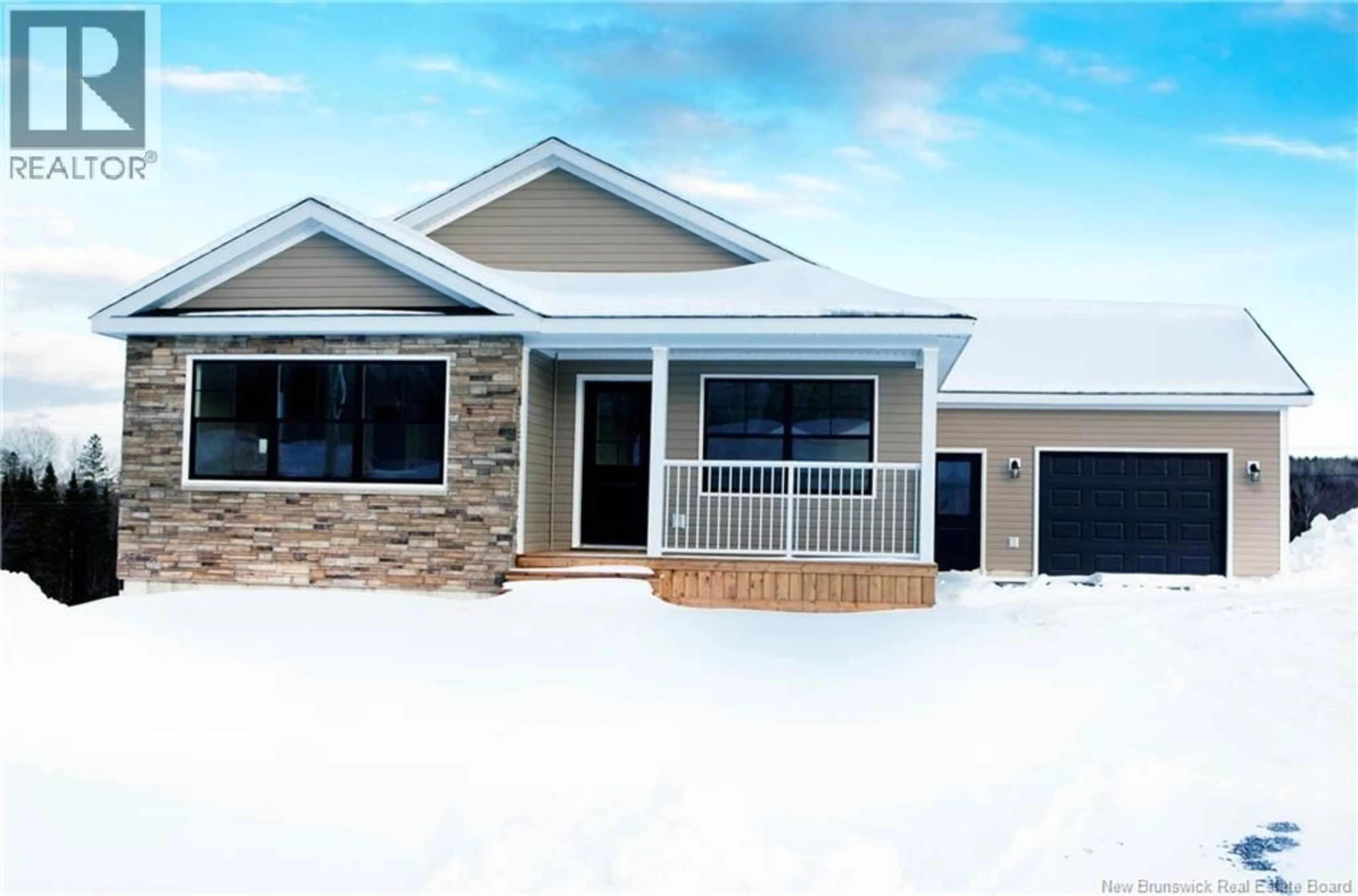 Home with vinyl exterior material, street for 113 HETHERINGTON COURT, Woodstock New Brunswick E7M0G9