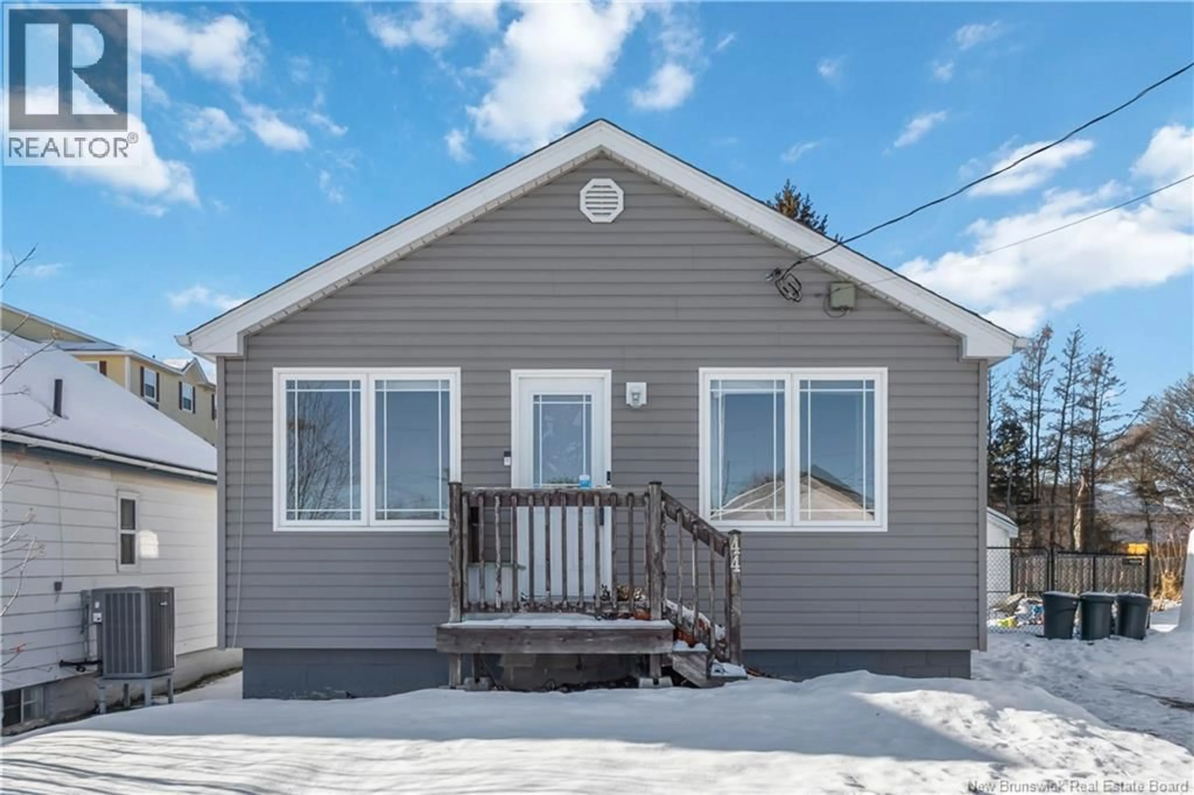 Home with vinyl exterior material, street for 44 BARNABY STREET, Moncton New Brunswick E1A4G5