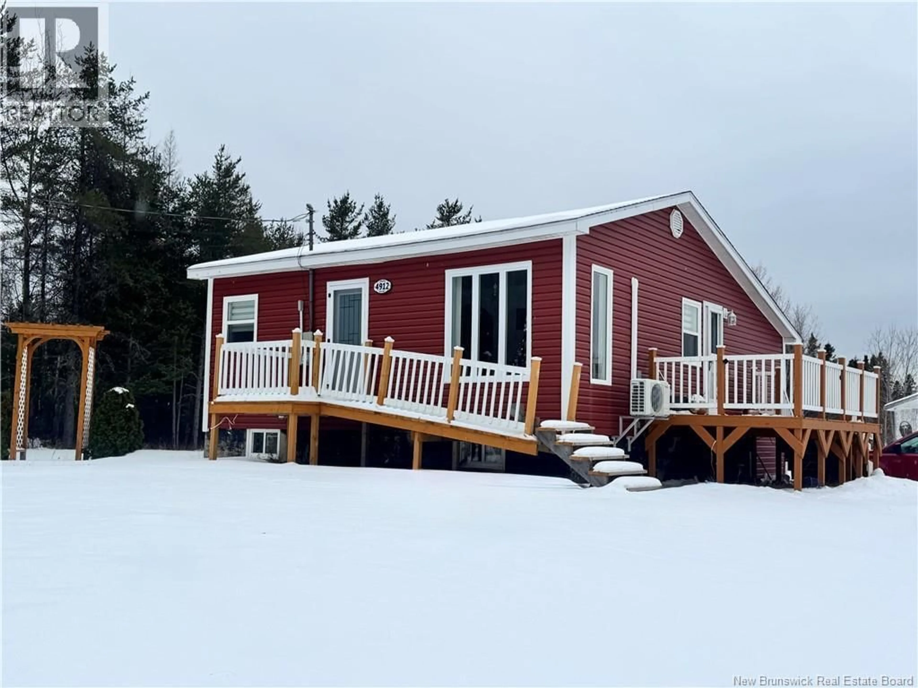 Home with vinyl exterior material, unknown for 4912 ROUTE 134, Allardville New Brunswick E8L1C5