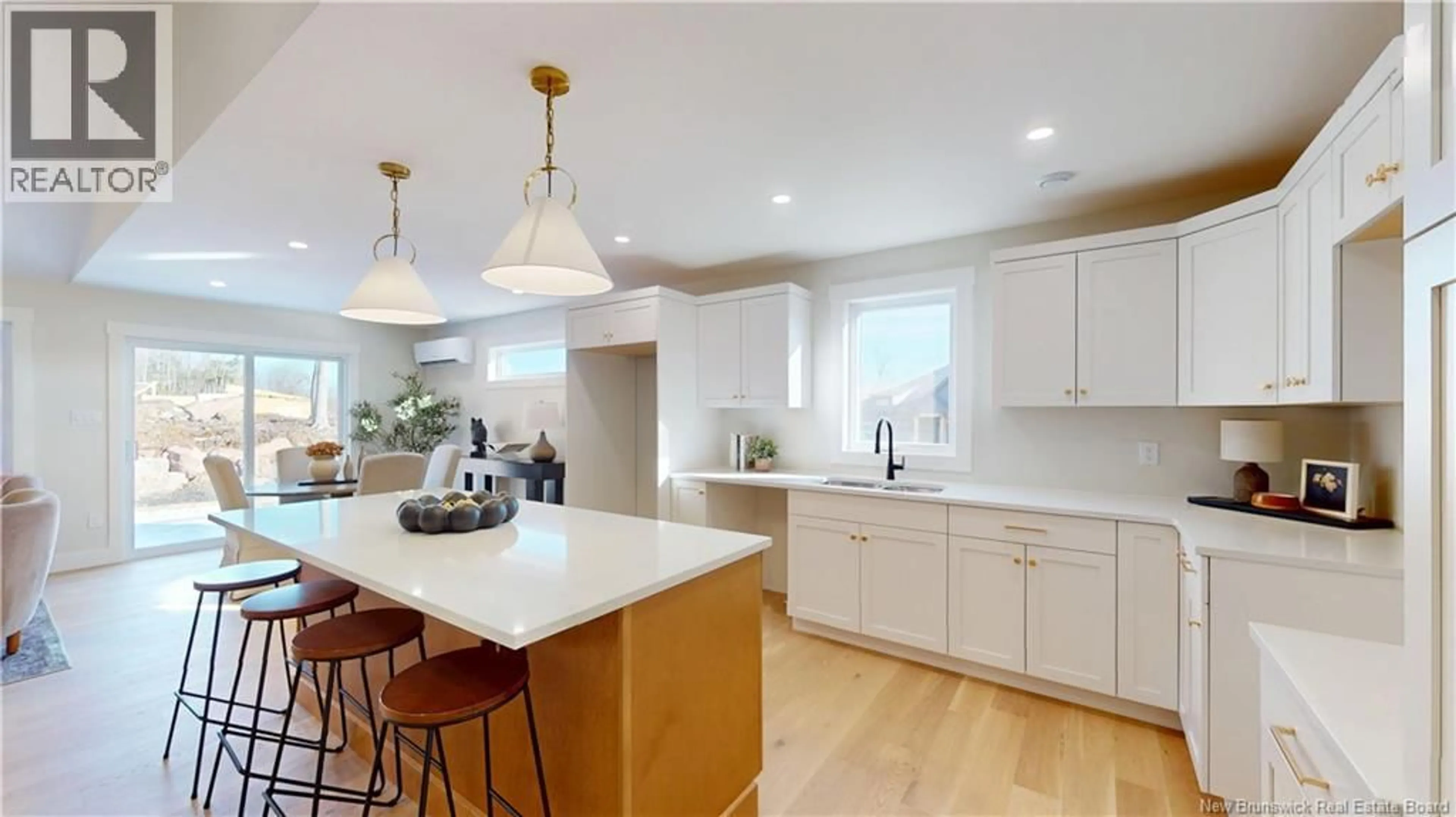 Open concept kitchen, unknown for 9 WETMORE BOULEVARD, Quispamsis New Brunswick E2E0Y9