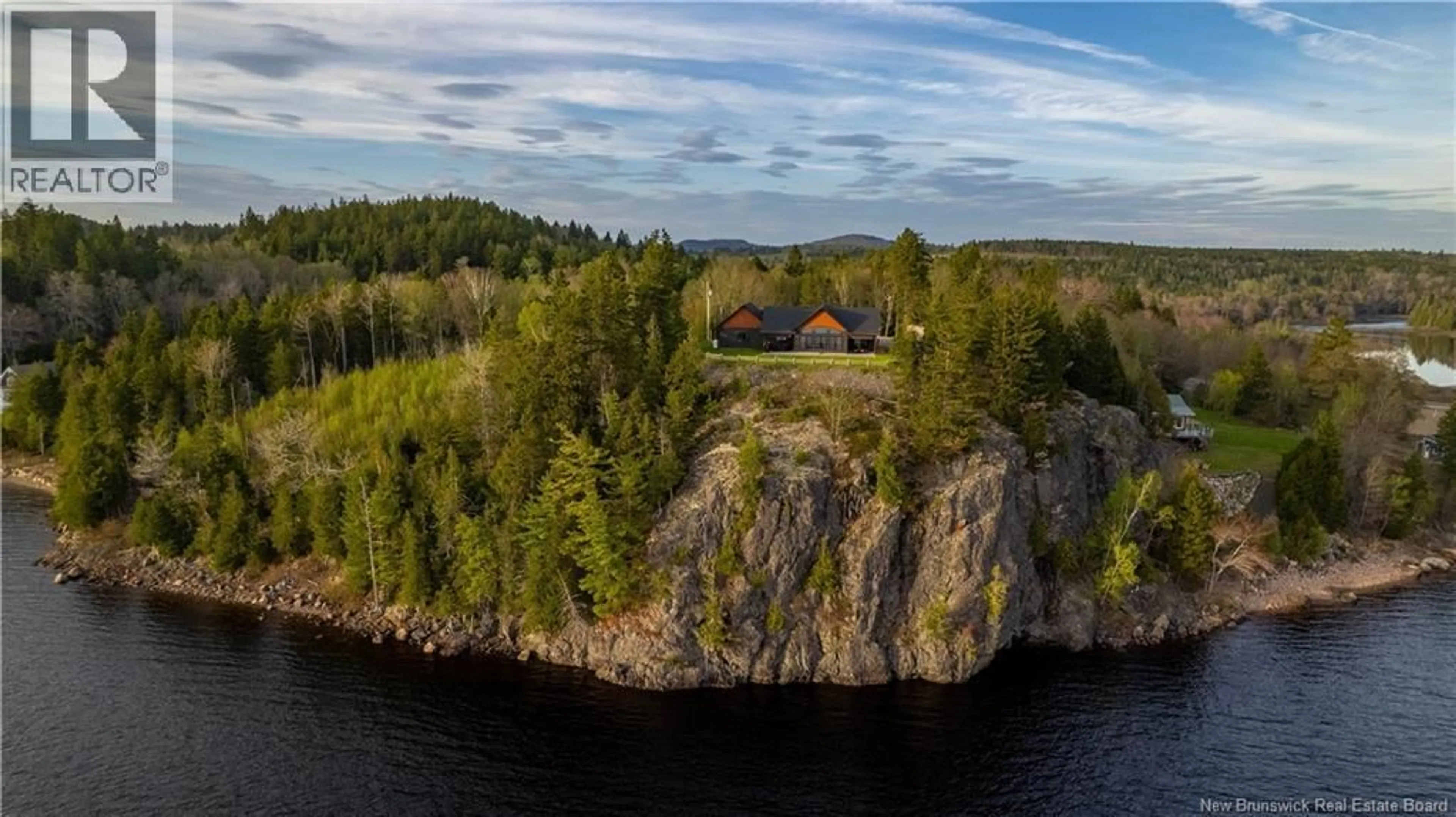 A pic from outside/outdoor area/front of a property/back of a property/a pic from drone, water/lake/river/ocean view for 15 BLUFF ROAD, Utopia New Brunswick E5C0J4