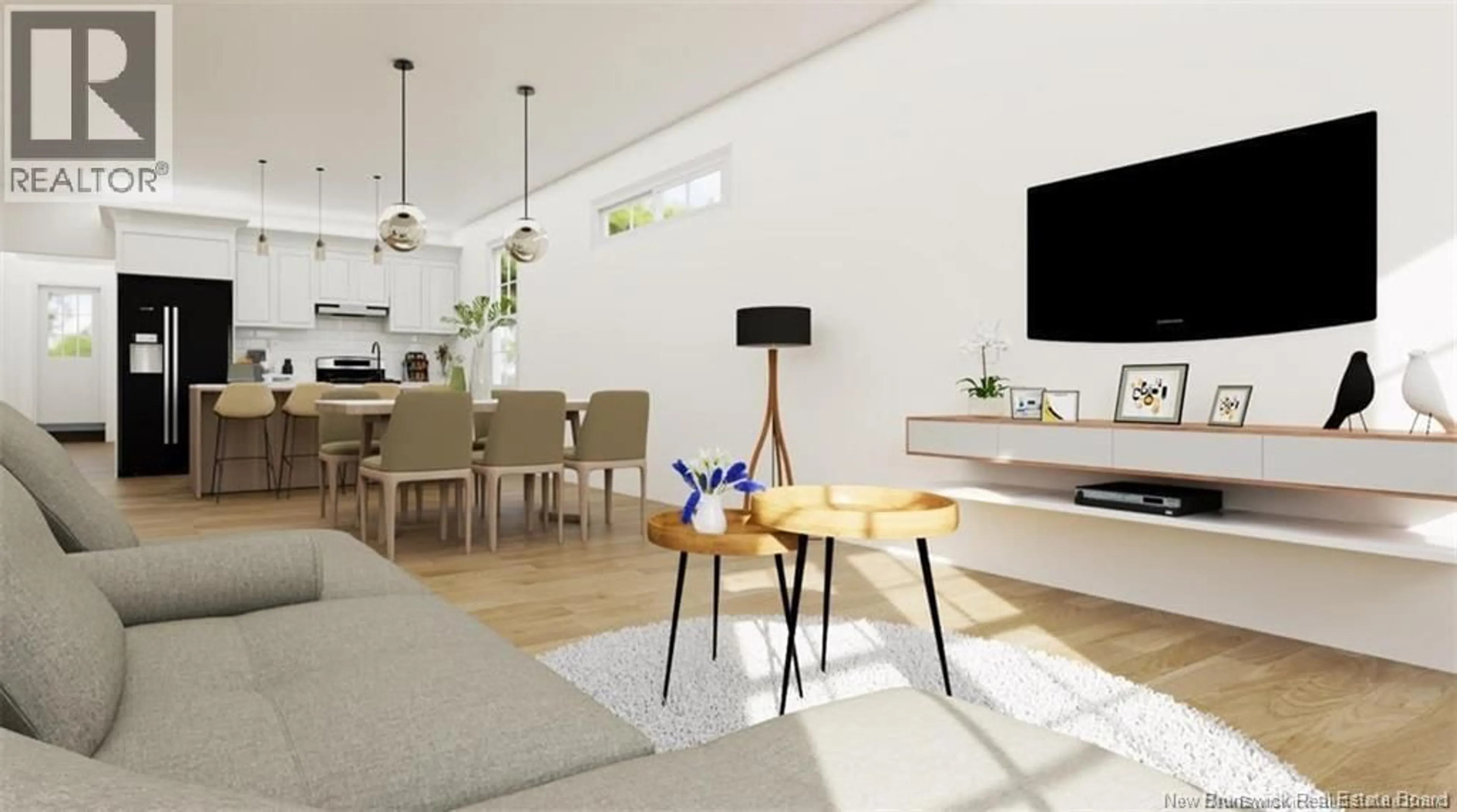 Living room with furniture, unknown for 31 TERRY FOX DRIVE, Oromocto New Brunswick E2V0P6