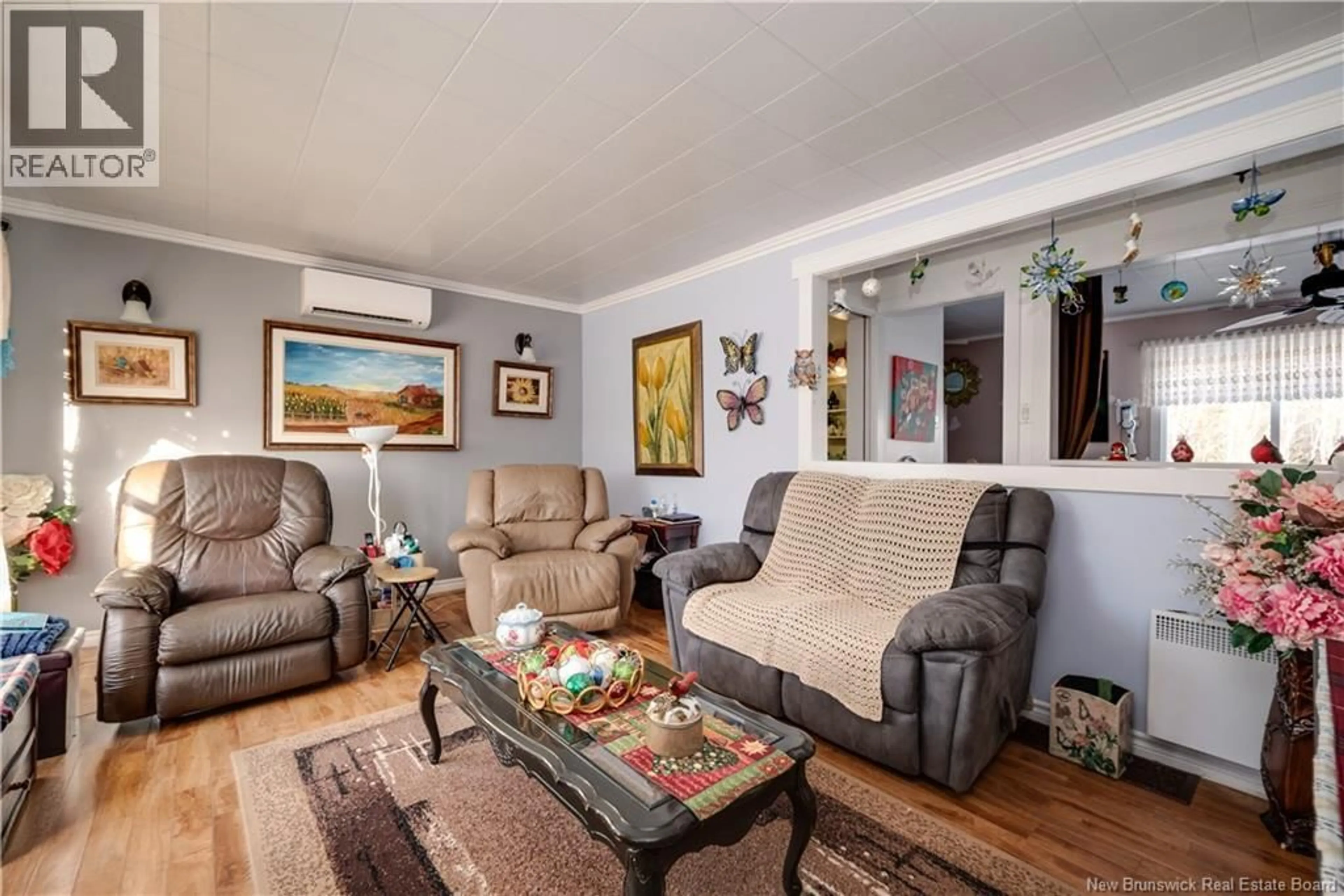 Living room with furniture, unknown for 370 BENOIT ROAD, Saint-Pons New Brunswick E1X1Z4