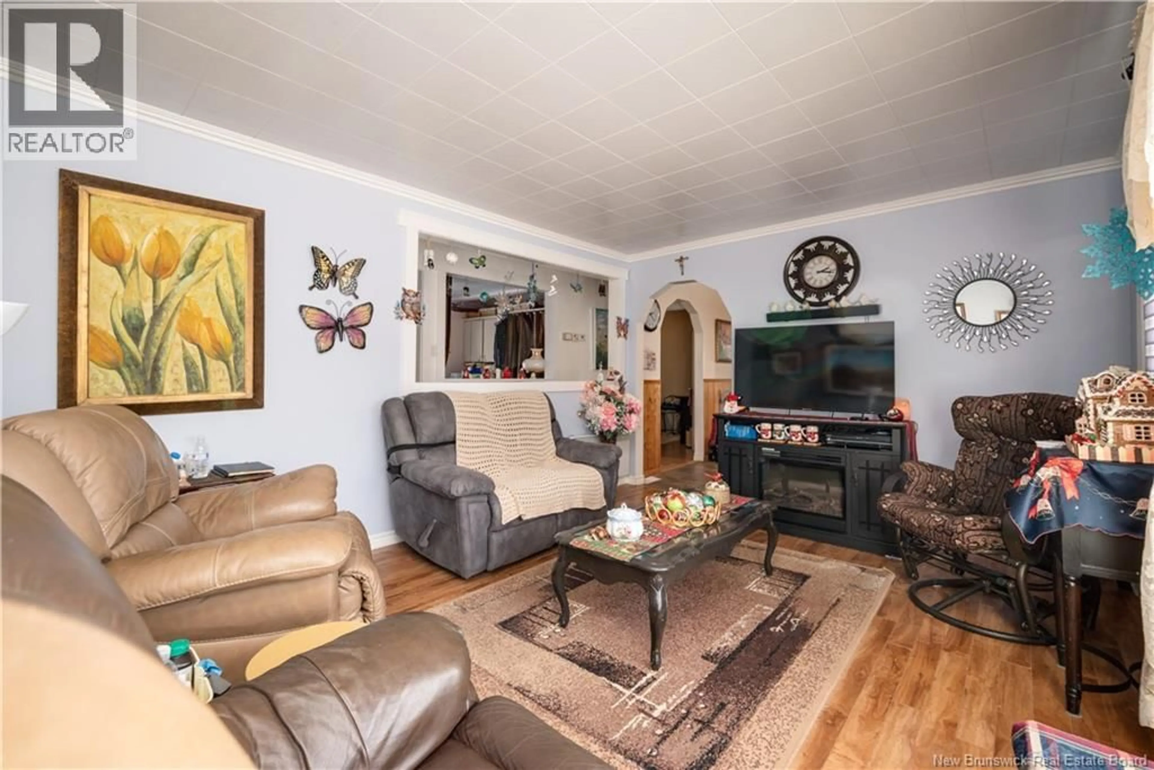 Living room with furniture, unknown for 370 BENOIT ROAD, Saint-Pons New Brunswick E1X1Z4