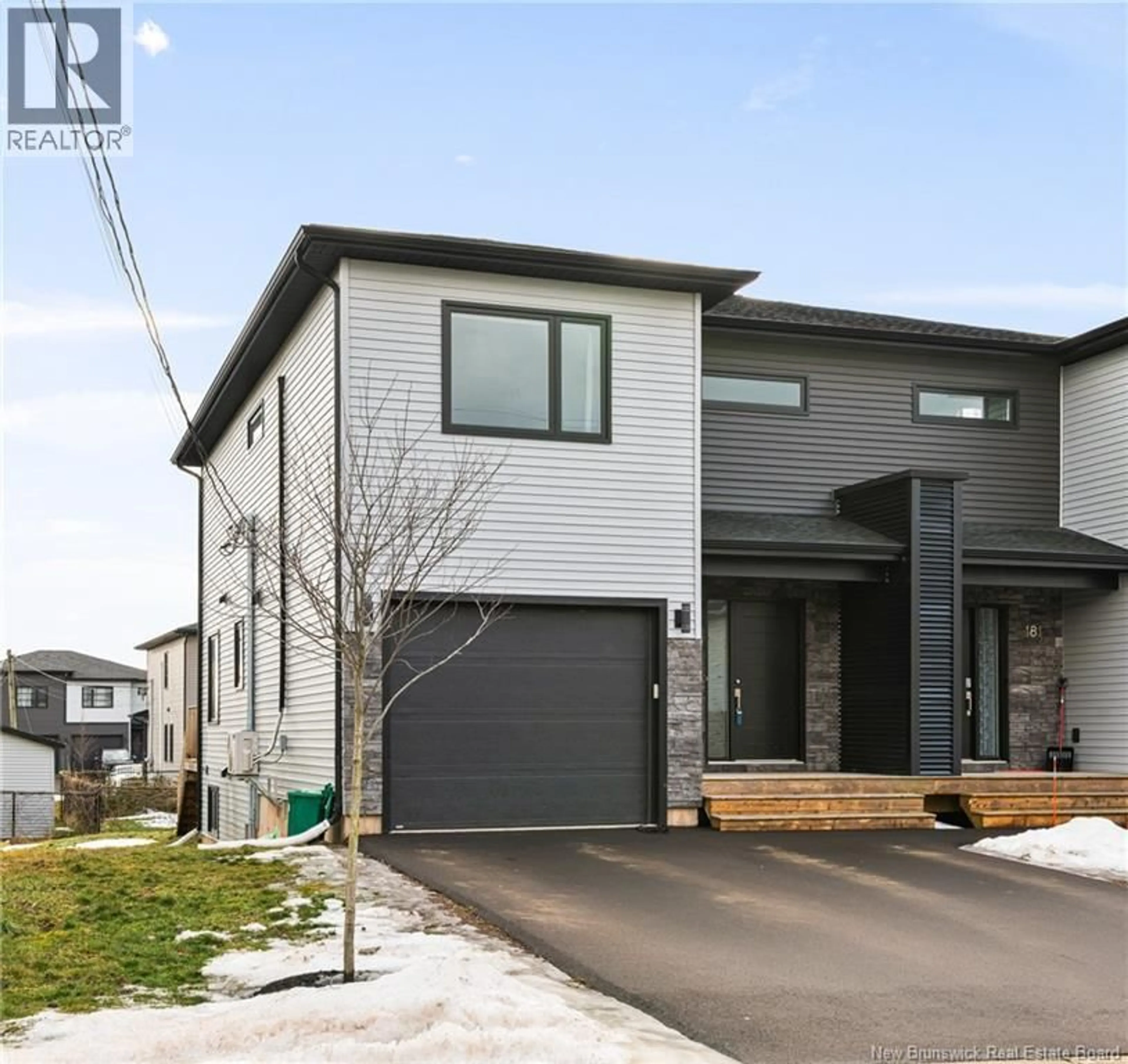 Home with brick exterior material, street for 183 FRANCFORT CRESCENT, Moncton New Brunswick E1G5W7