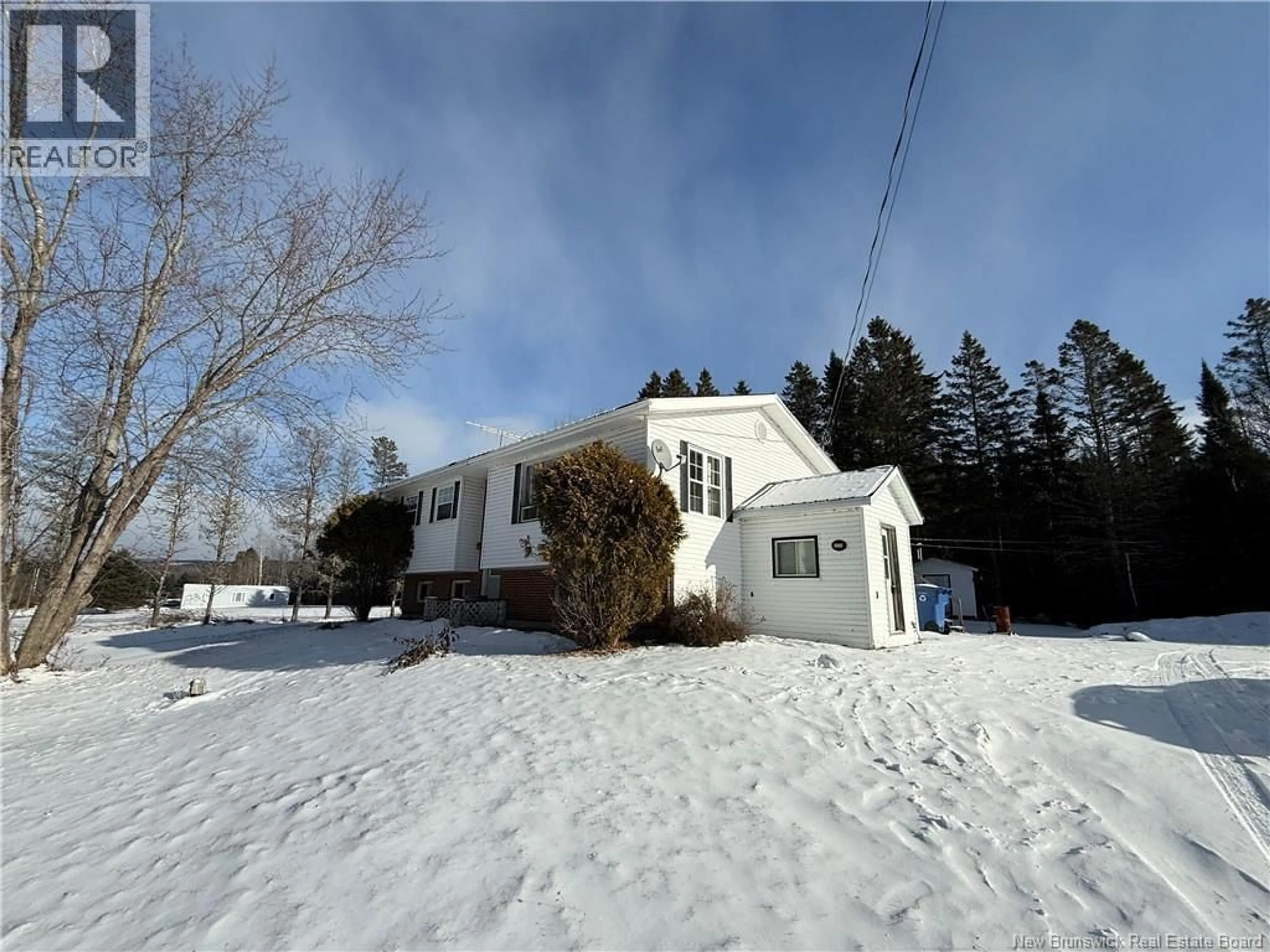 A pic from outside/outdoor area/front of a property/back of a property/a pic from drone, street for 342 LOCKHARTS MILL ROAD, Carlow New Brunswick E7L2S3