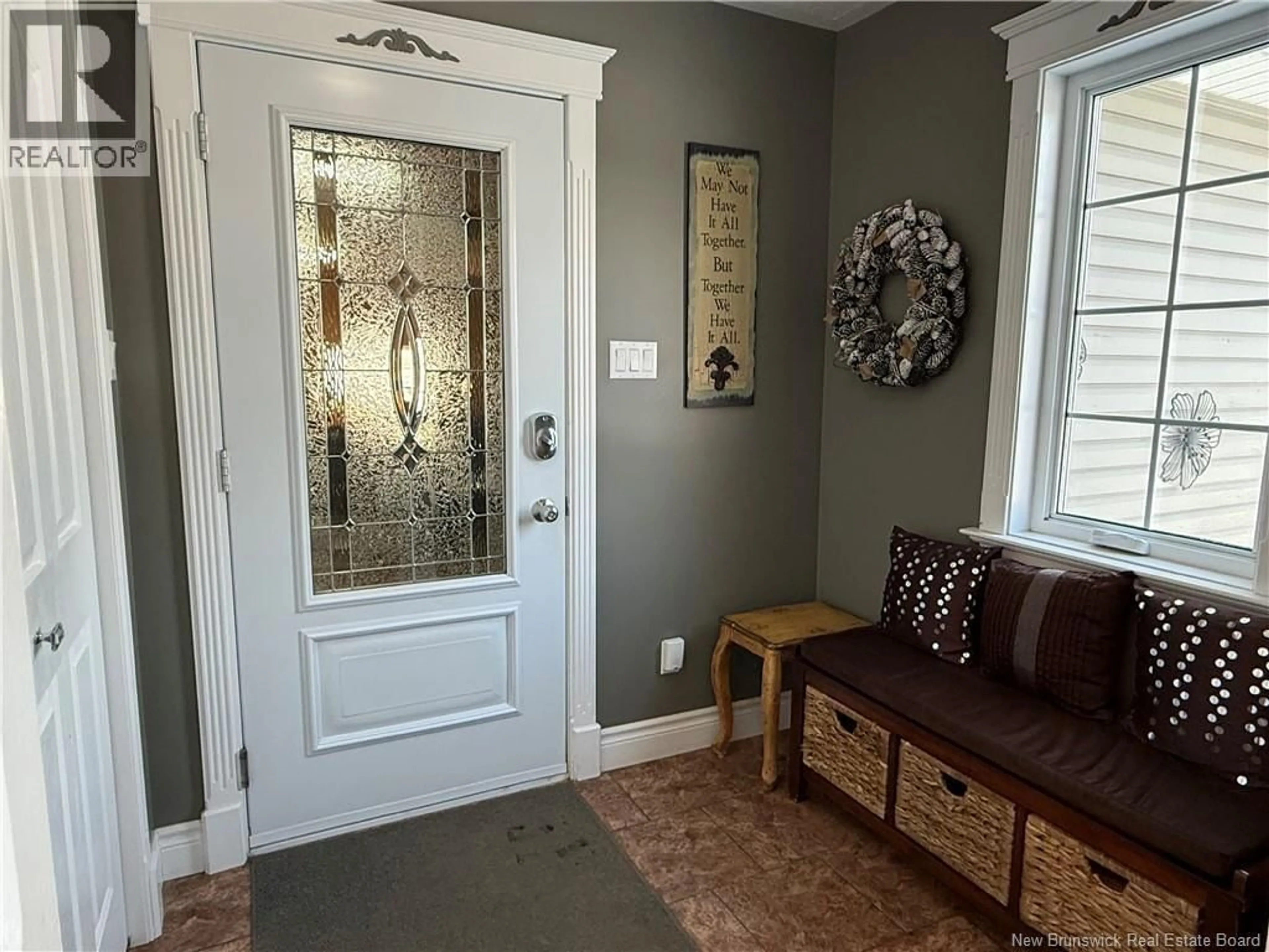 Indoor entryway for 112 BOURGOIN, Grand Falls New Brunswick E3Y1K1