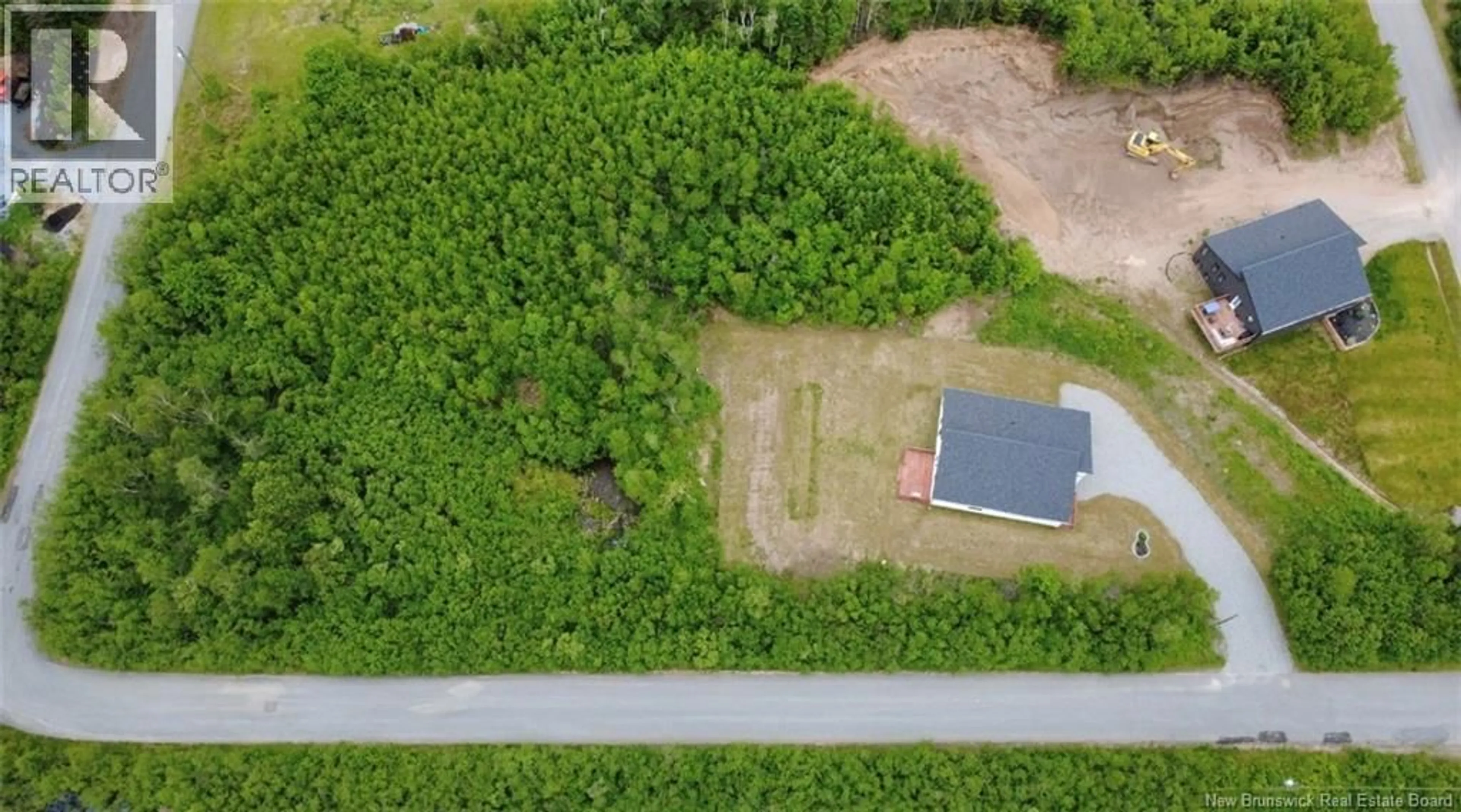 A pic from outside/outdoor area/front of a property/back of a property/a pic from drone, unknown for 8 HOBBLE LANE, Quispamsis New Brunswick E2S1B8
