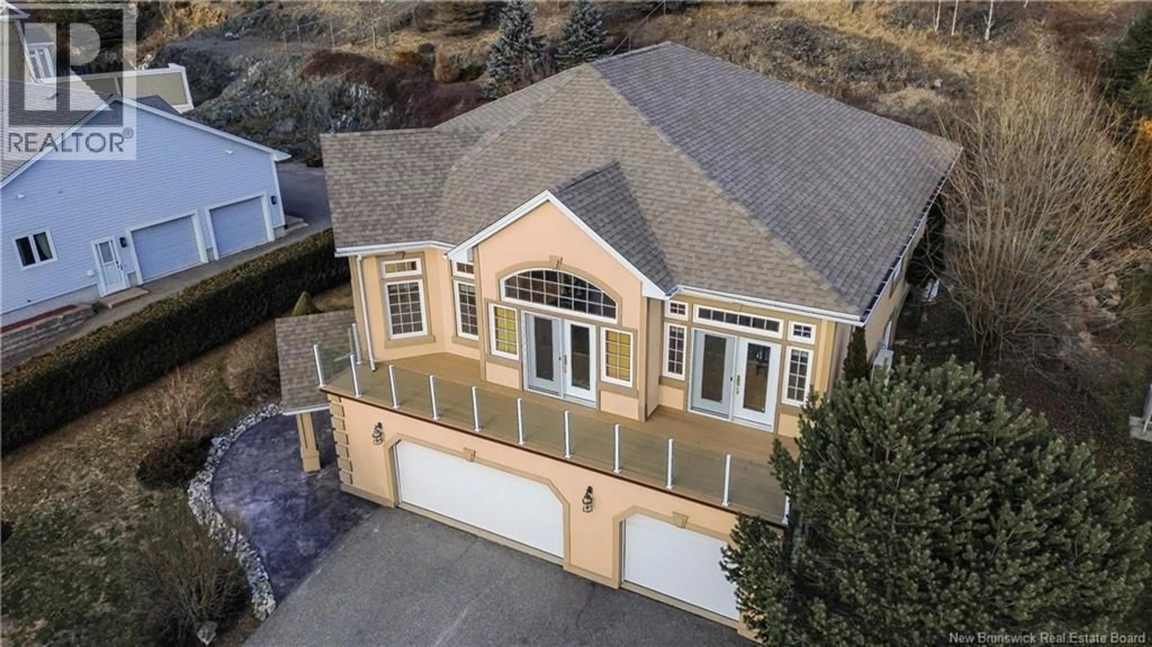 A pic from outside/outdoor area/front of a property/back of a property/a pic from drone, street for 20 BRIGADOON TERRACE, Saint John New Brunswick E2K5H5