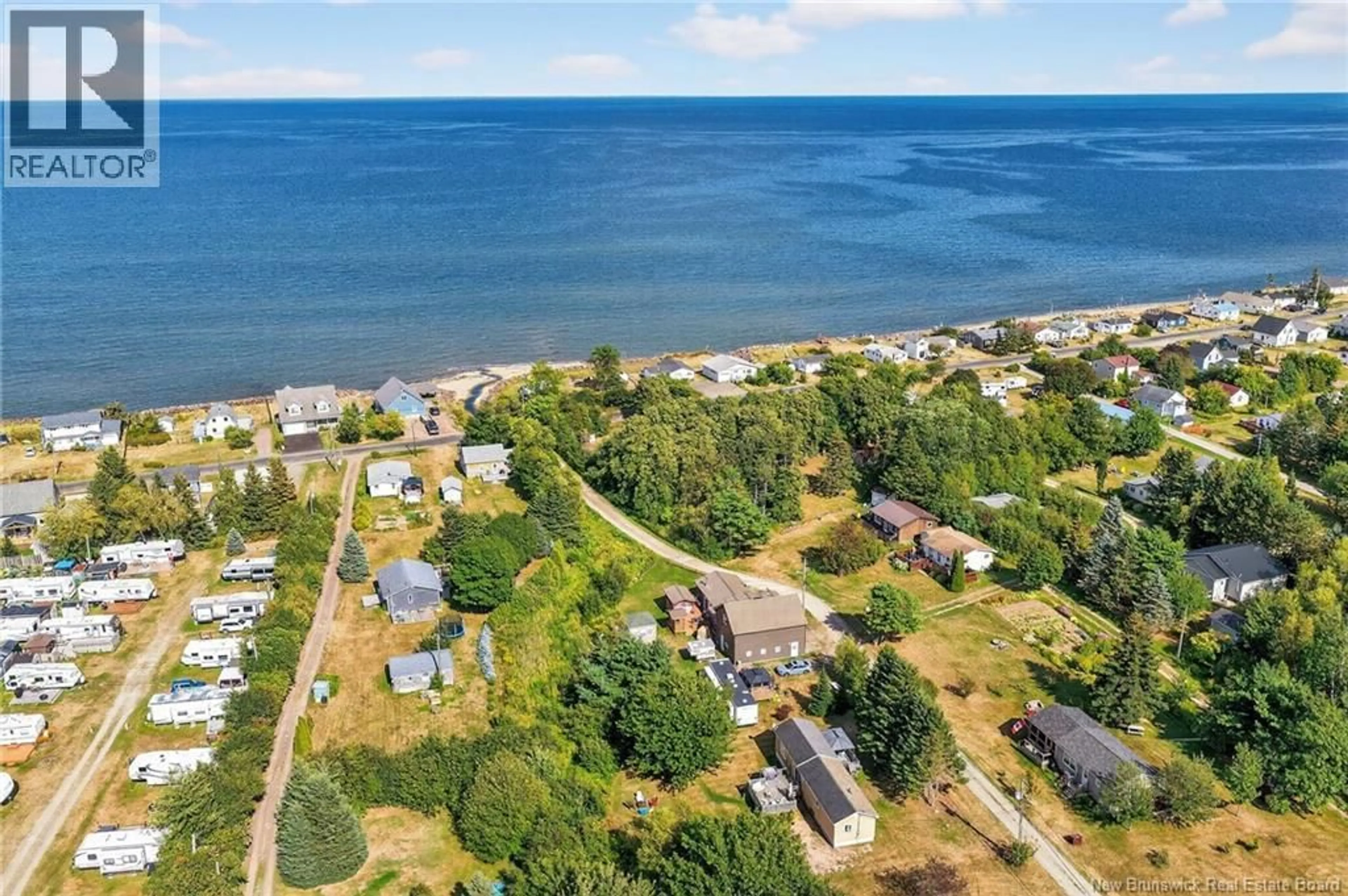 A pic from outside/outdoor area/front of a property/back of a property/a pic from drone, water/lake/river/ocean view for 40 DONALD STREET, Grande-Digue New Brunswick E4R4G5