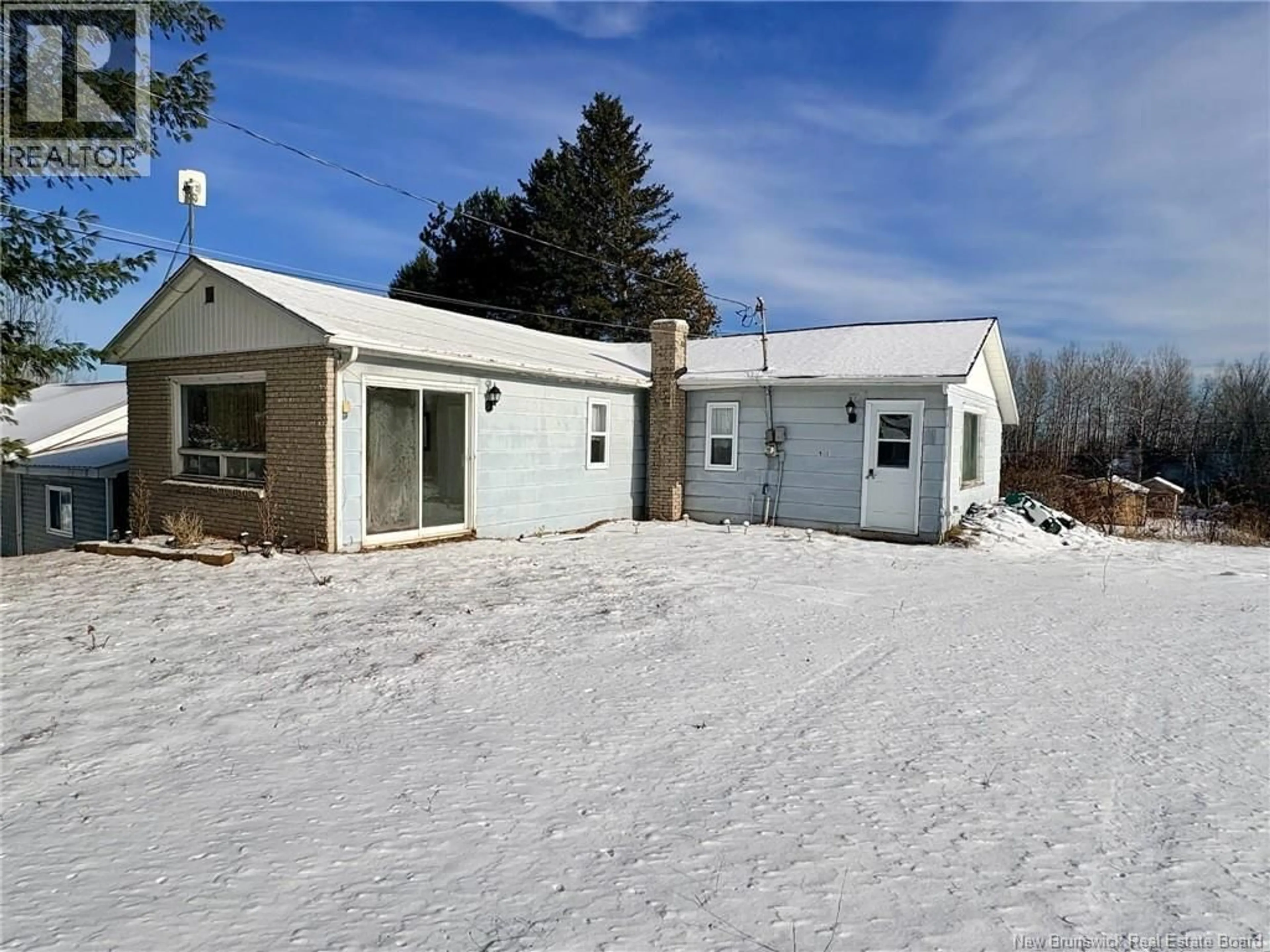 A pic from outside/outdoor area/front of a property/back of a property/a pic from drone, unknown for 140 MAIN STREET, Plaster Rock New Brunswick E7G2E4