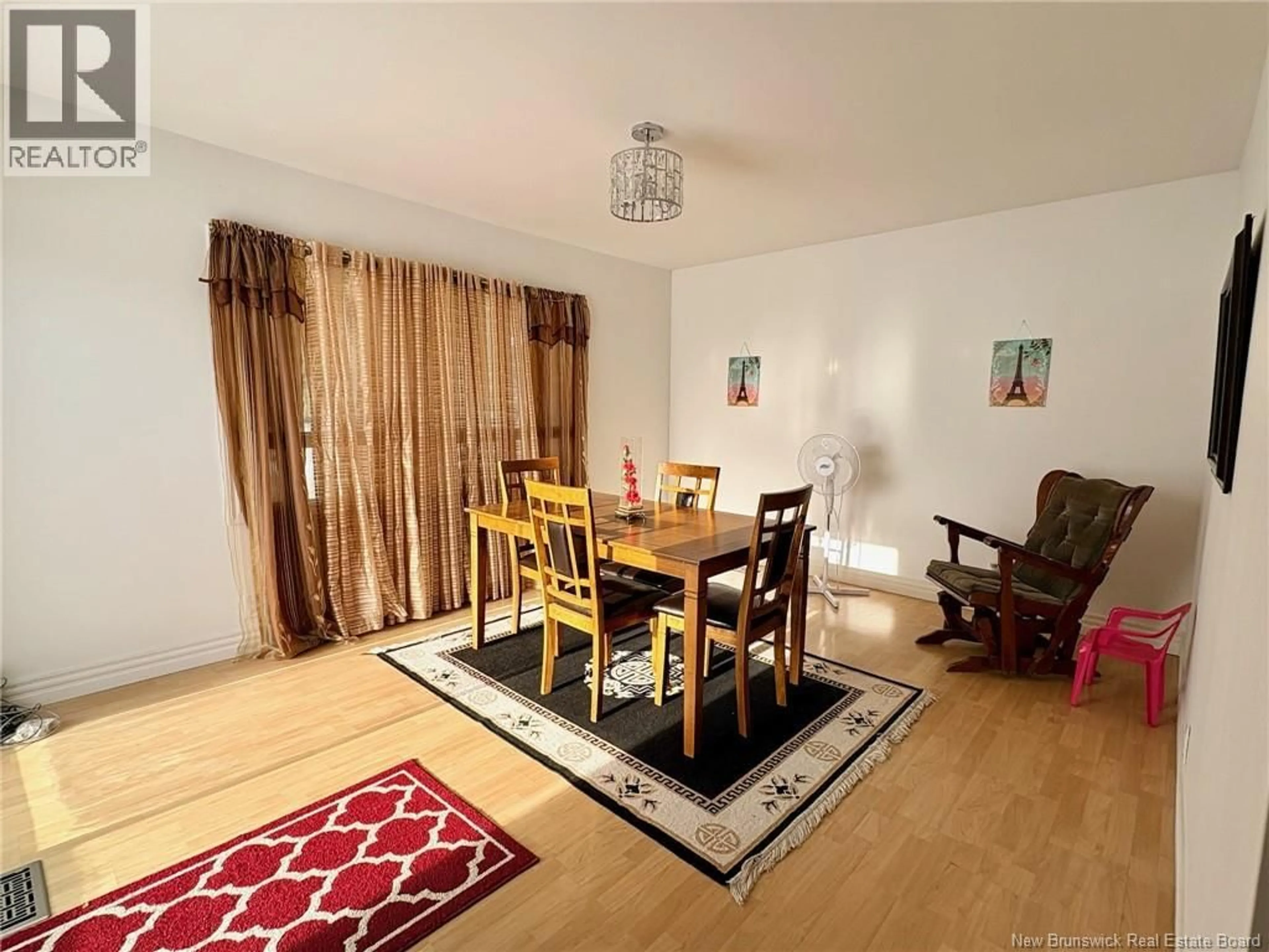 Dining room, wood/laminate floor for 140 MAIN STREET, Plaster Rock New Brunswick E7G2E4