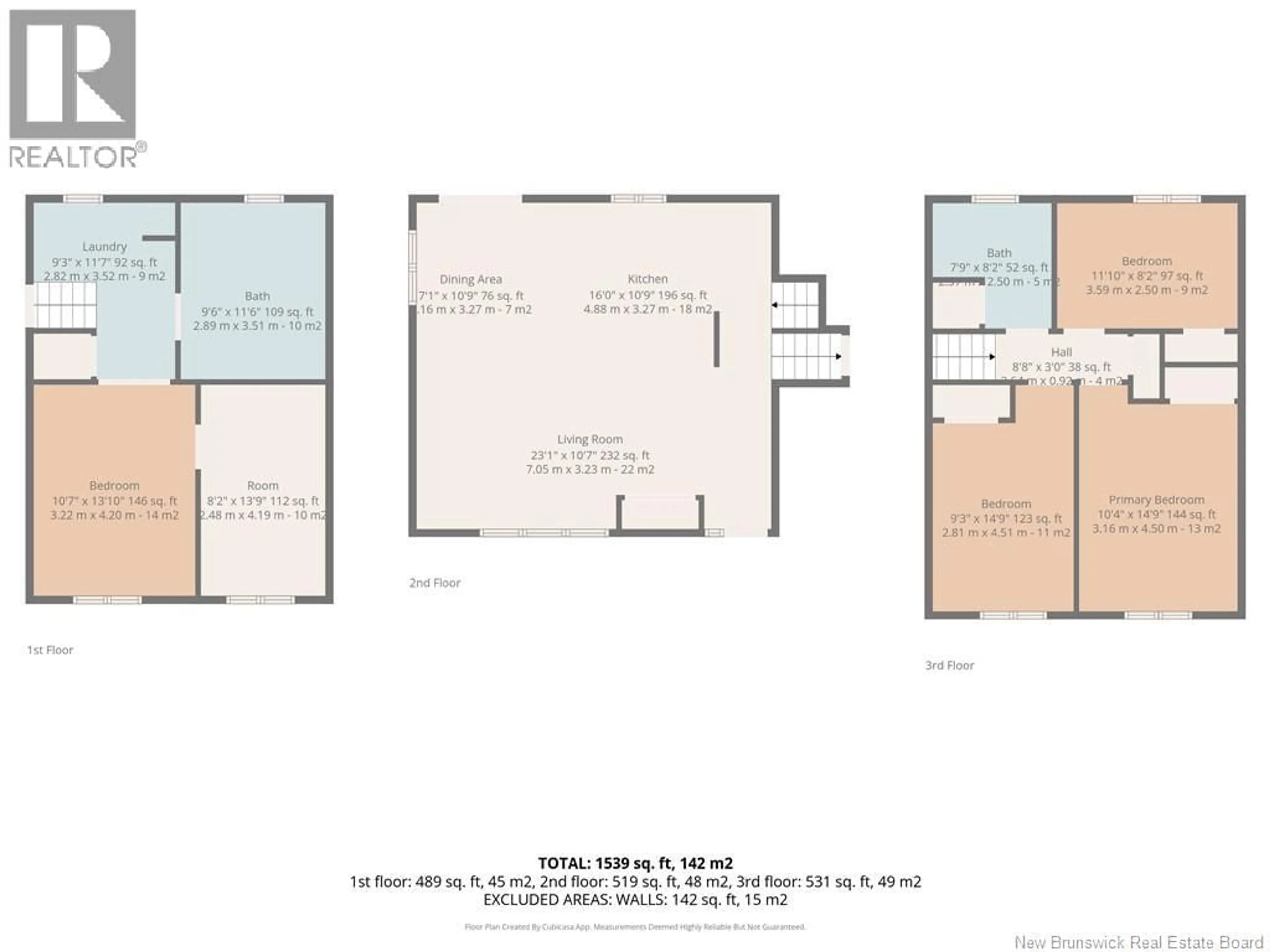 Floor plan for 249 FOULEM RUE, Beresford New Brunswick E8K1M8