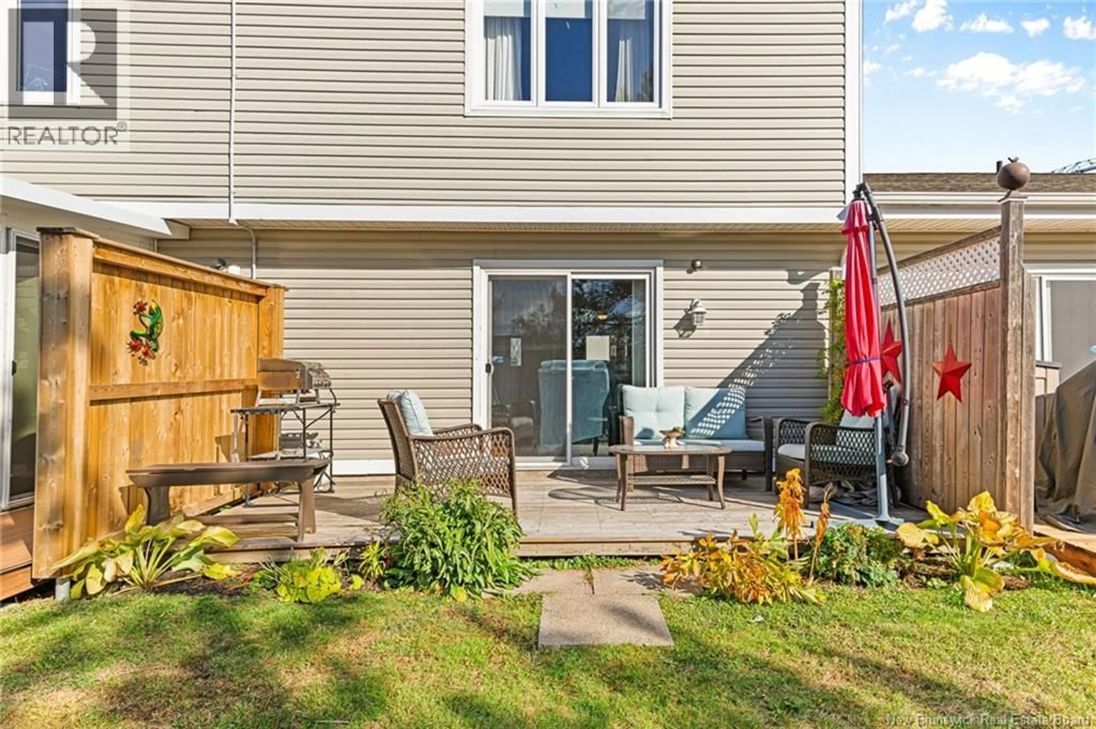 Patio, water/lake/river/ocean view for 111 - 208 VIRGINIA, Dieppe New Brunswick E1A6R7