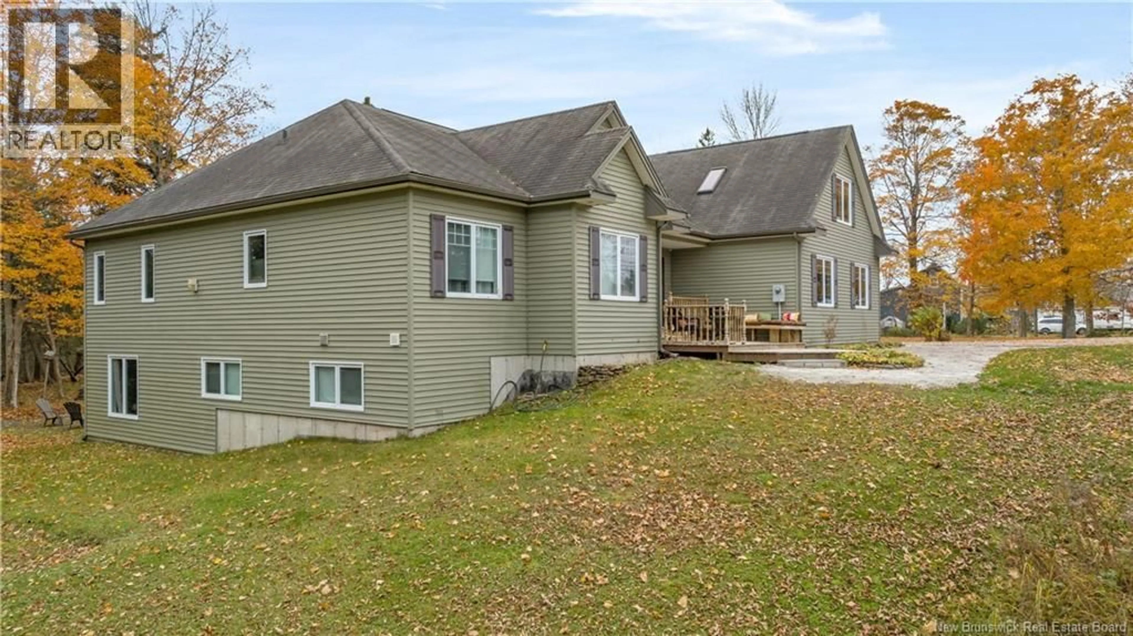 Home with vinyl exterior material, street for 186 PETTINGILL ROAD, Quispamsis New Brunswick E2E2V6