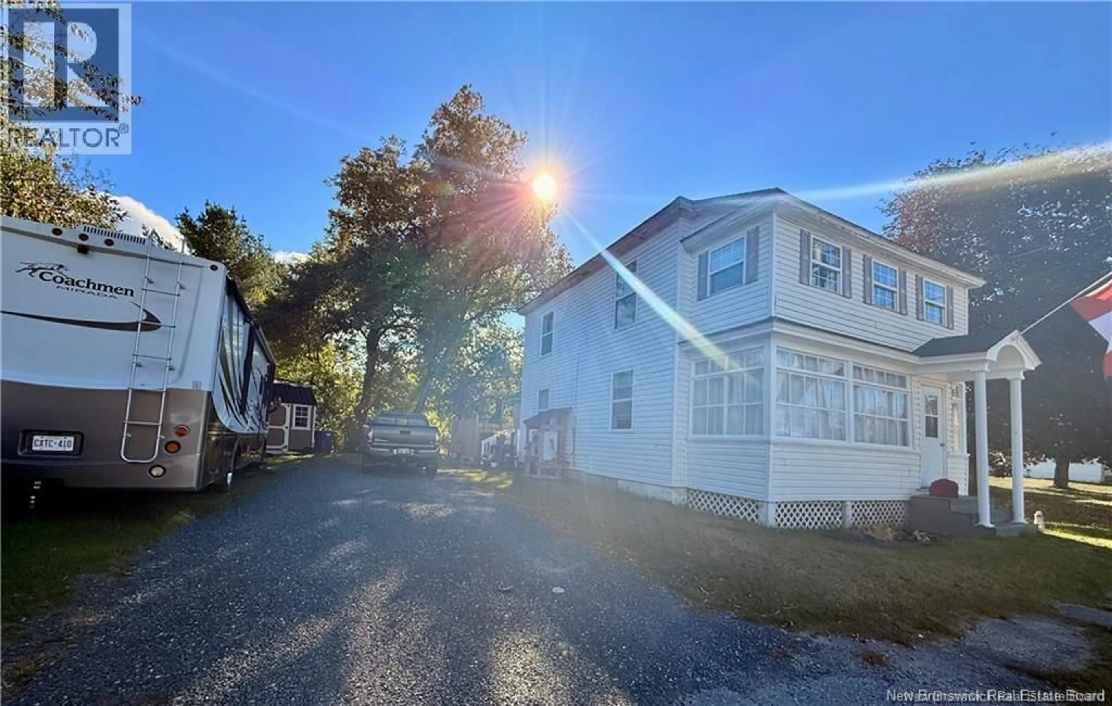 A pic from outside/outdoor area/front of a property/back of a property/a pic from drone, unknown for 4 STATION STREET, Blackville New Brunswick E9B1R2