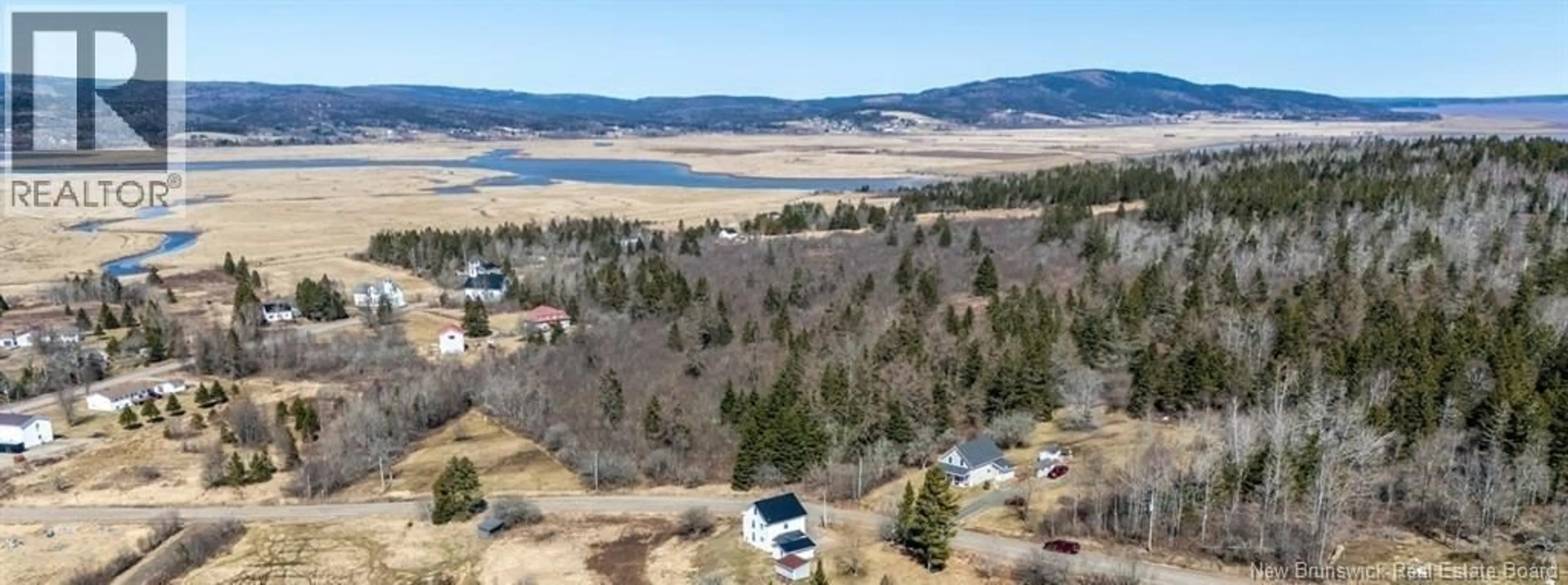 A pic from outside/outdoor area/front of a property/back of a property/a pic from drone, mountain view for 386 ROUTE 915, Harvey Bank New Brunswick E4H2M2