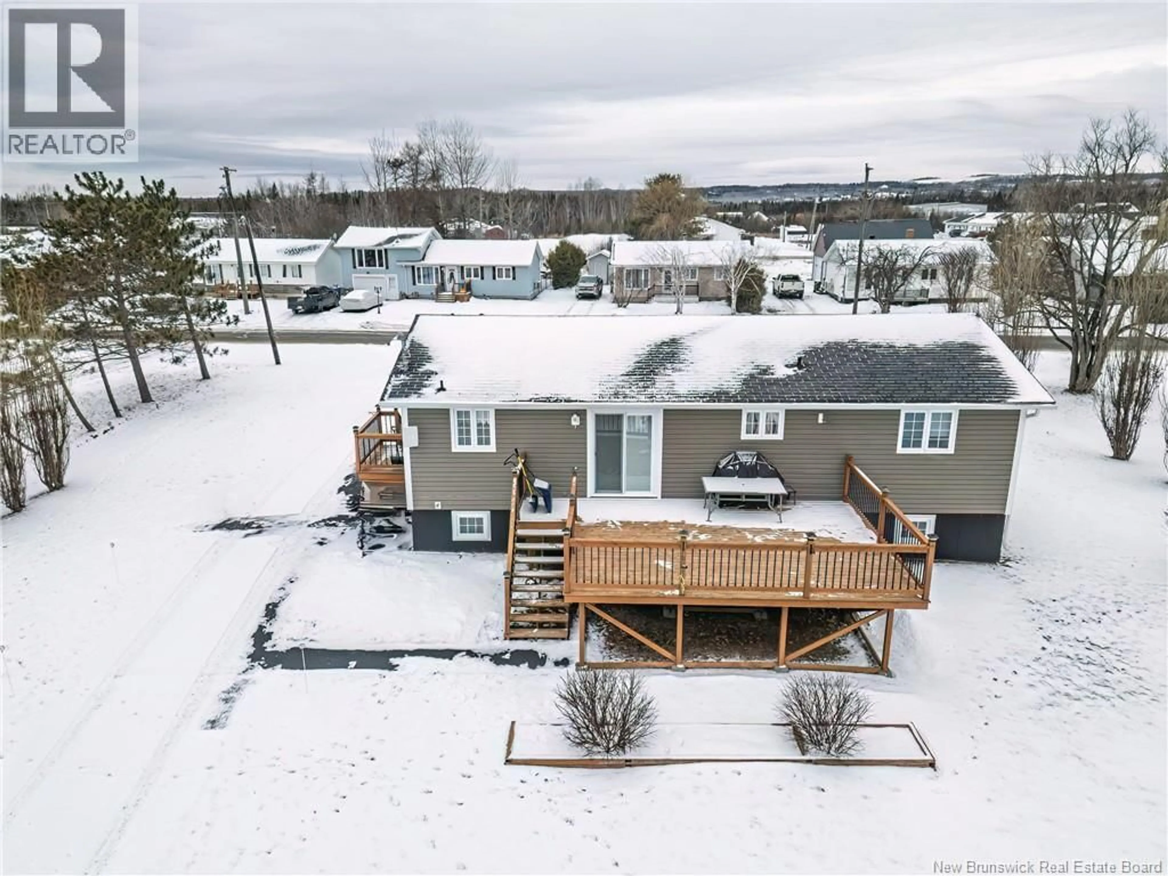 A pic from outside/outdoor area/front of a property/back of a property/a pic from drone, unknown for 56 CENTENNIAL, Plaster Rock New Brunswick E7G1H5