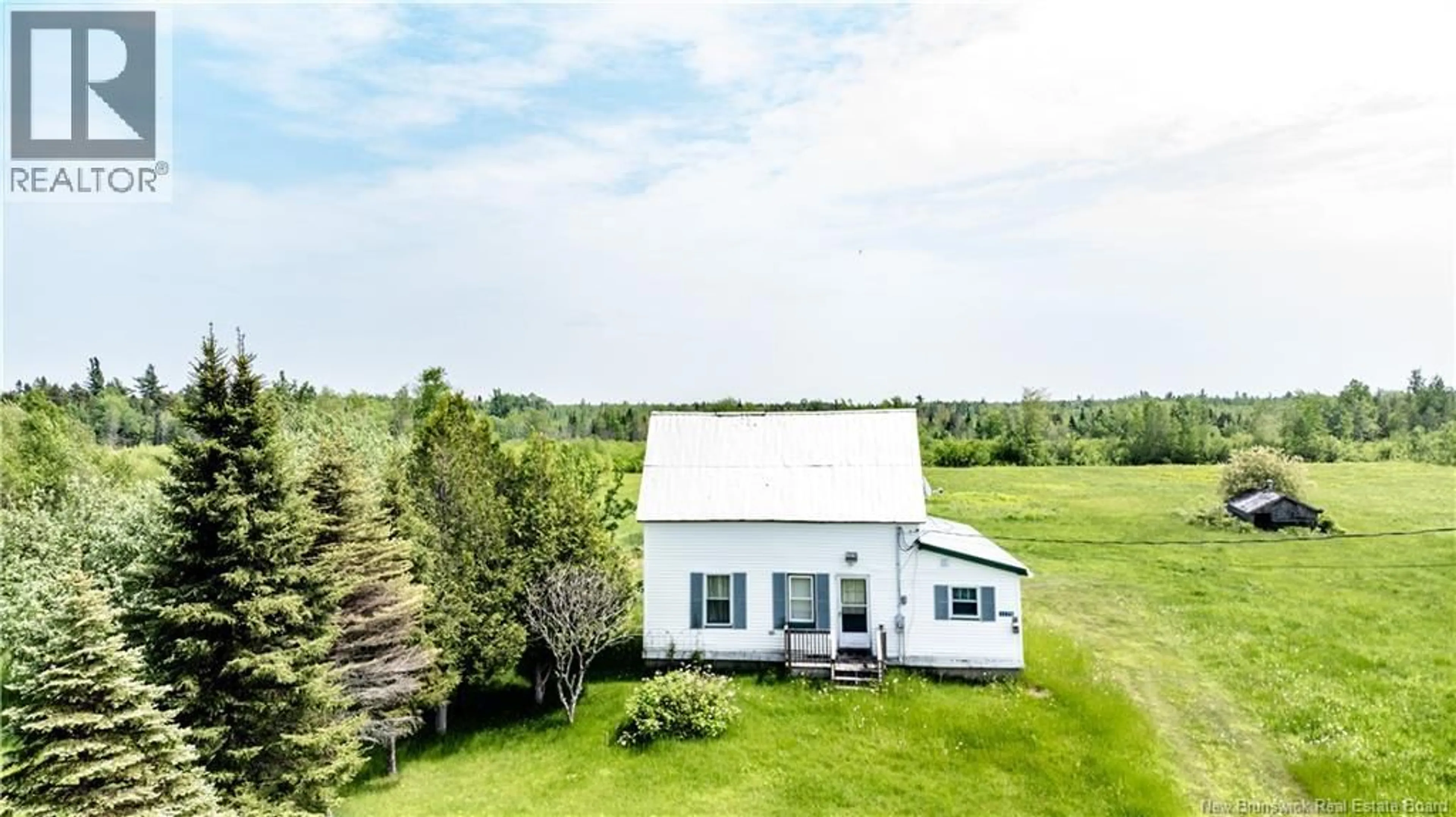A pic from outside/outdoor area/front of a property/back of a property/a pic from drone, unknown for 1175 SAINT-SOSIME ROAD, Adamsville New Brunswick E4T3V9