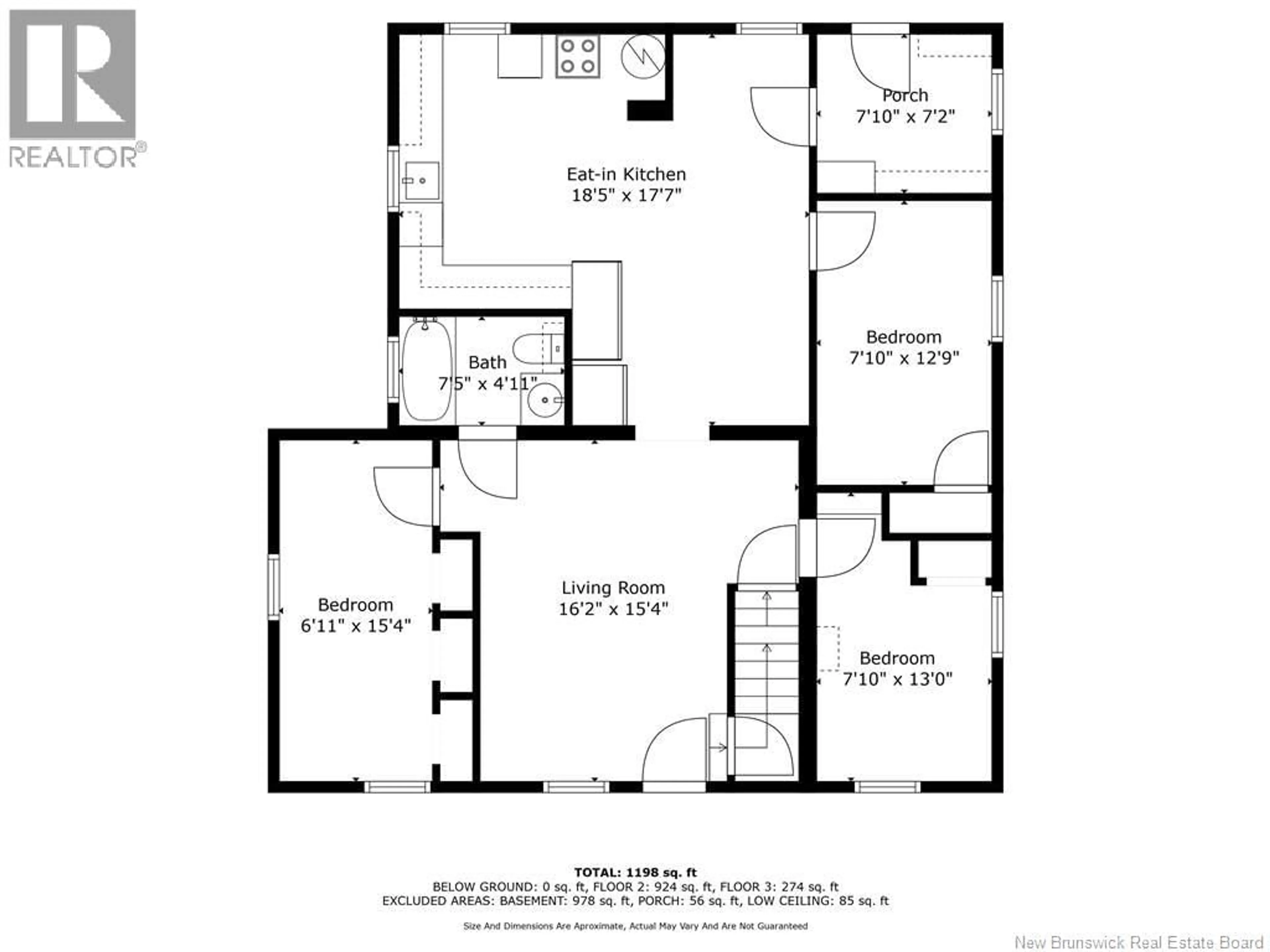 Floor plan for 1175 SAINT-SOSIME ROAD, Adamsville New Brunswick E4T3V9