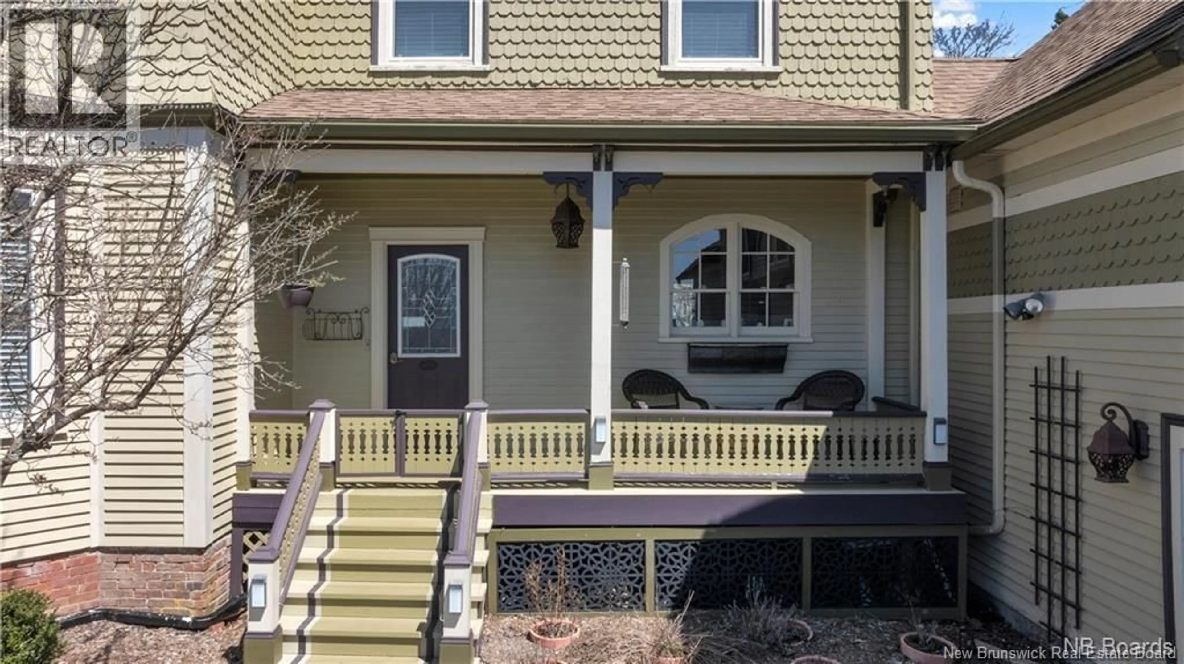 Home with vinyl exterior material, street for 166 MONTAGUE STREET, Saint Andrews New Brunswick E5B1J2