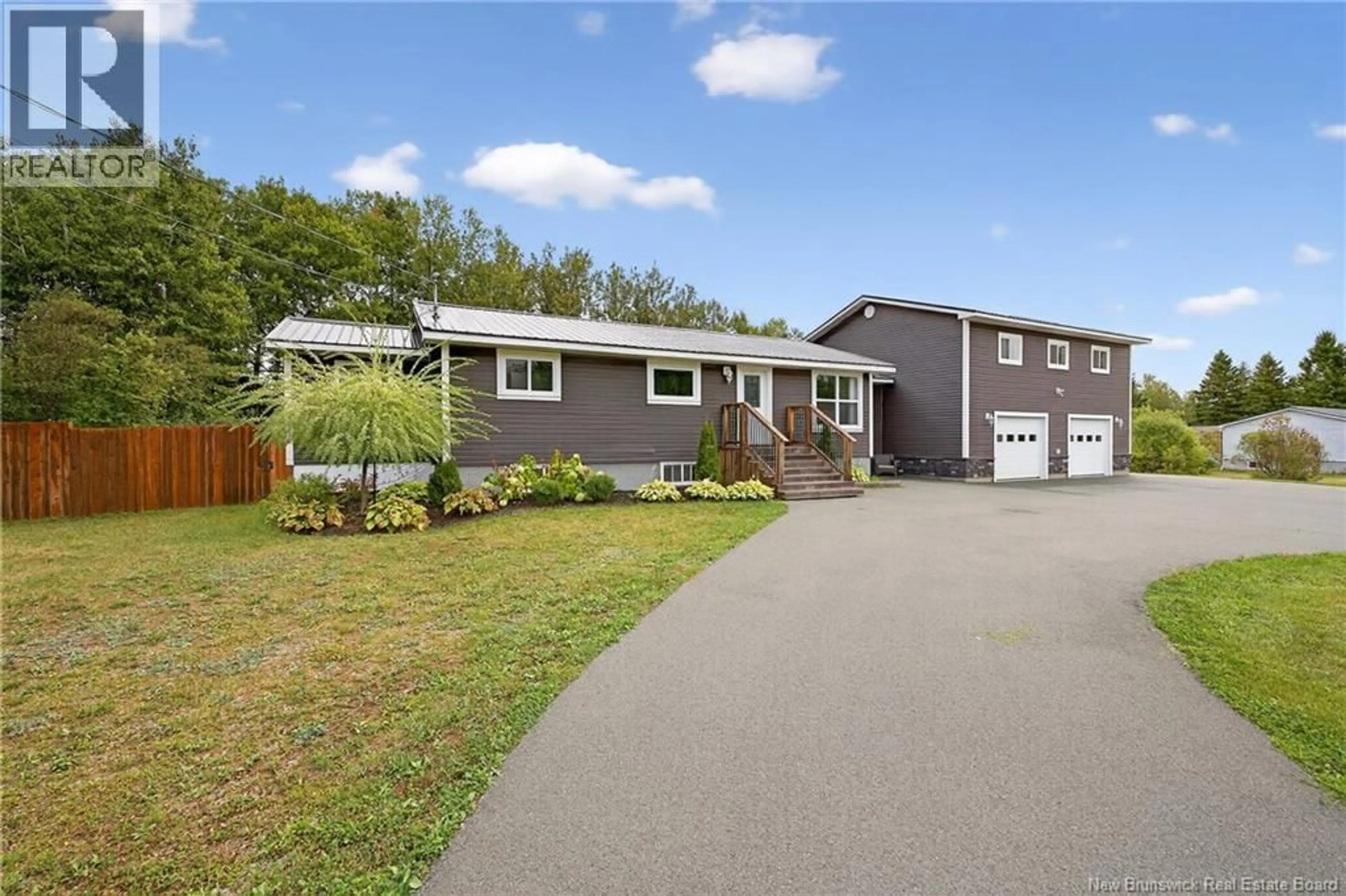 A pic from outside/outdoor area/front of a property/back of a property/a pic from drone, street for 280 HAGGERTY STREET, North Tetagouche New Brunswick E2A4Y9