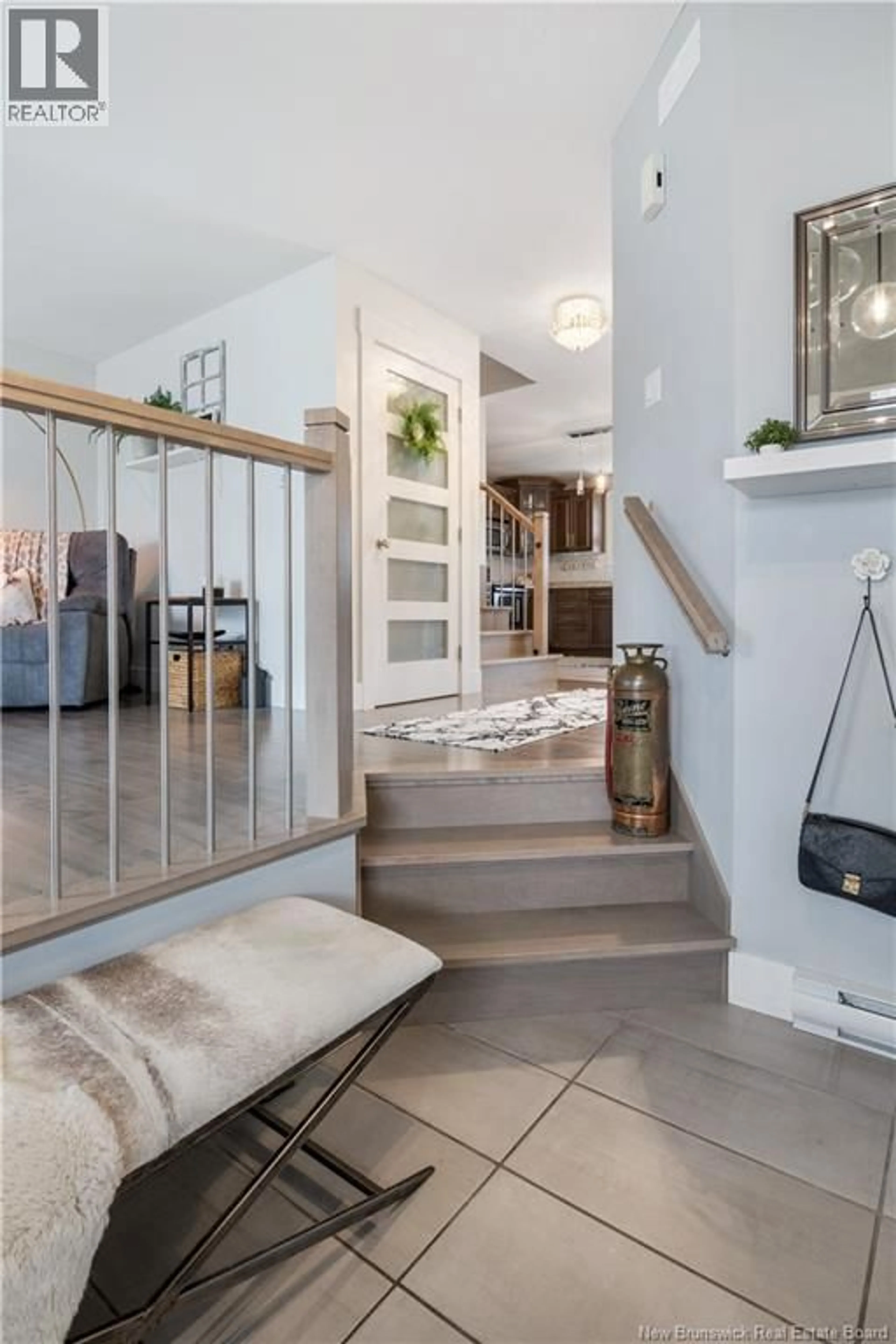 Contemporary bathroom, ceramic/tile floor for 5 BRISTOL CRESCENT, Riverview New Brunswick E1B0S9