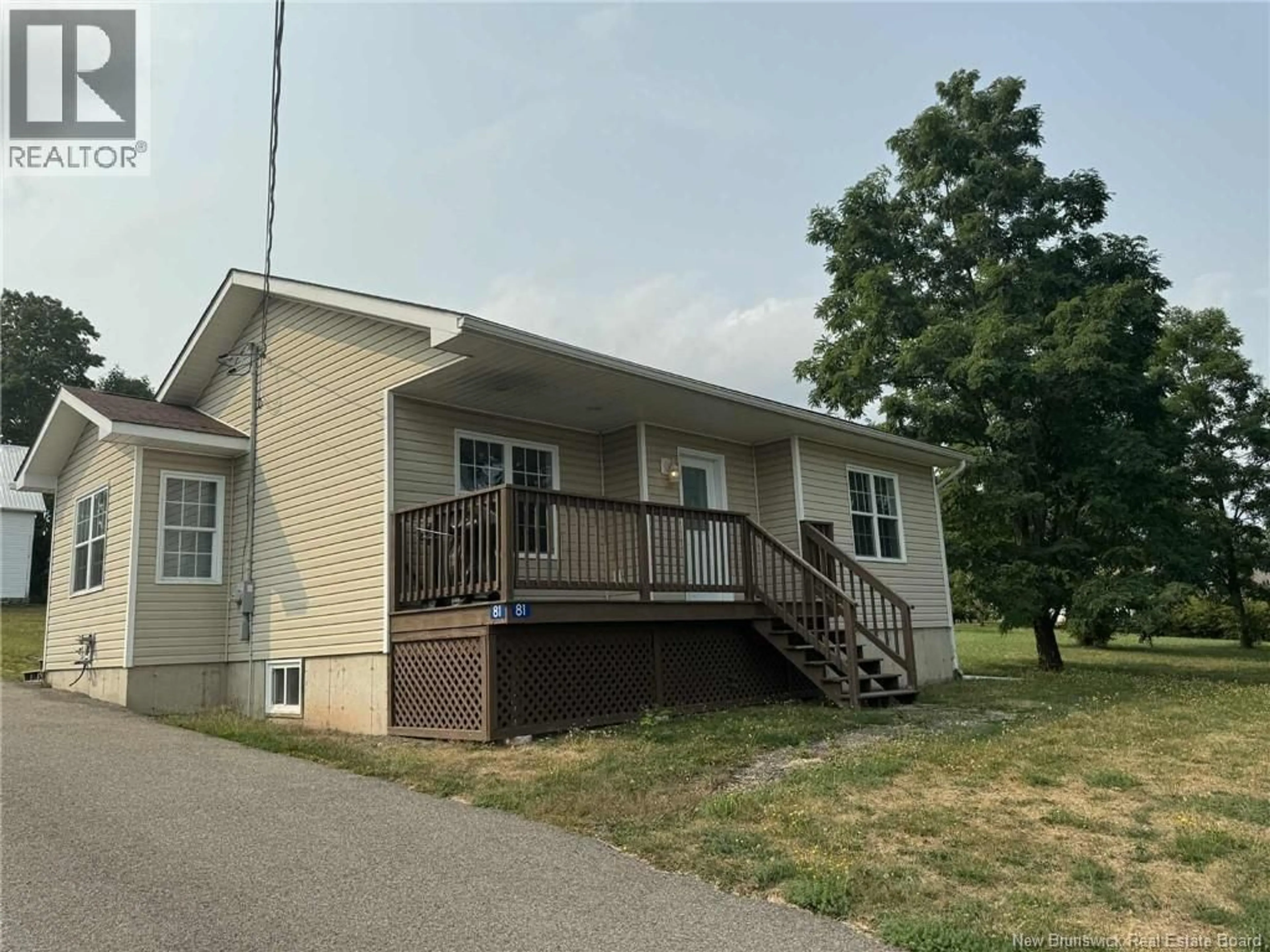 Home with vinyl exterior material, unknown for 81 FRONT STREET, Gagetown New Brunswick E5M1A5