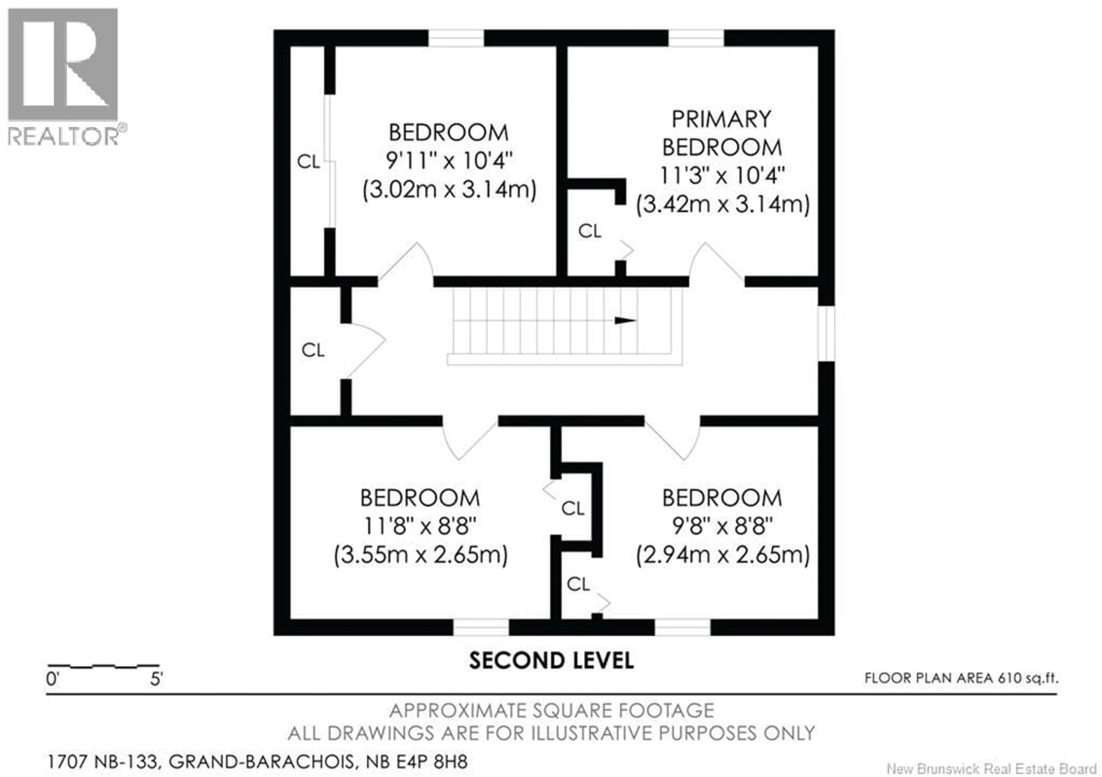 Floor plan for 1707 ROUTE 133, Grand-Barachois New Brunswick E4P8H8
