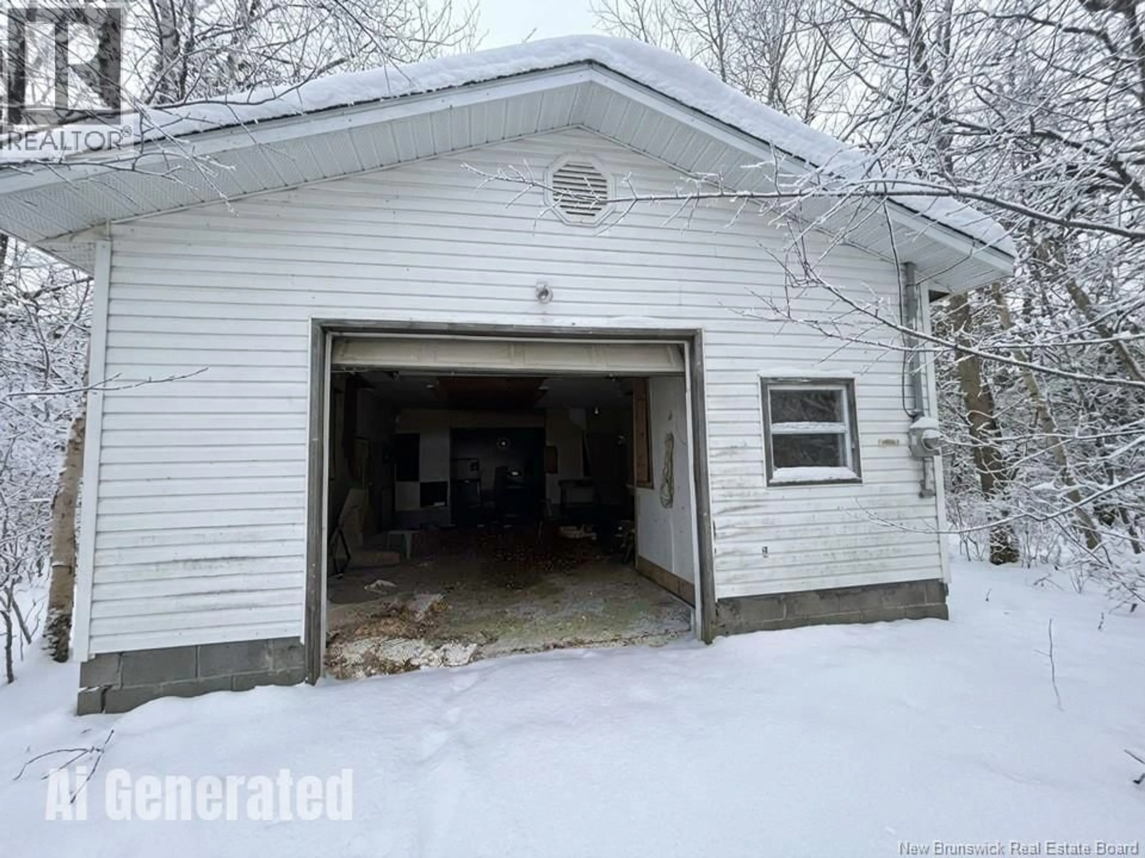 Indoor garage for 6 GUM ROAD, Bartibog Bridge New Brunswick E1V7H6