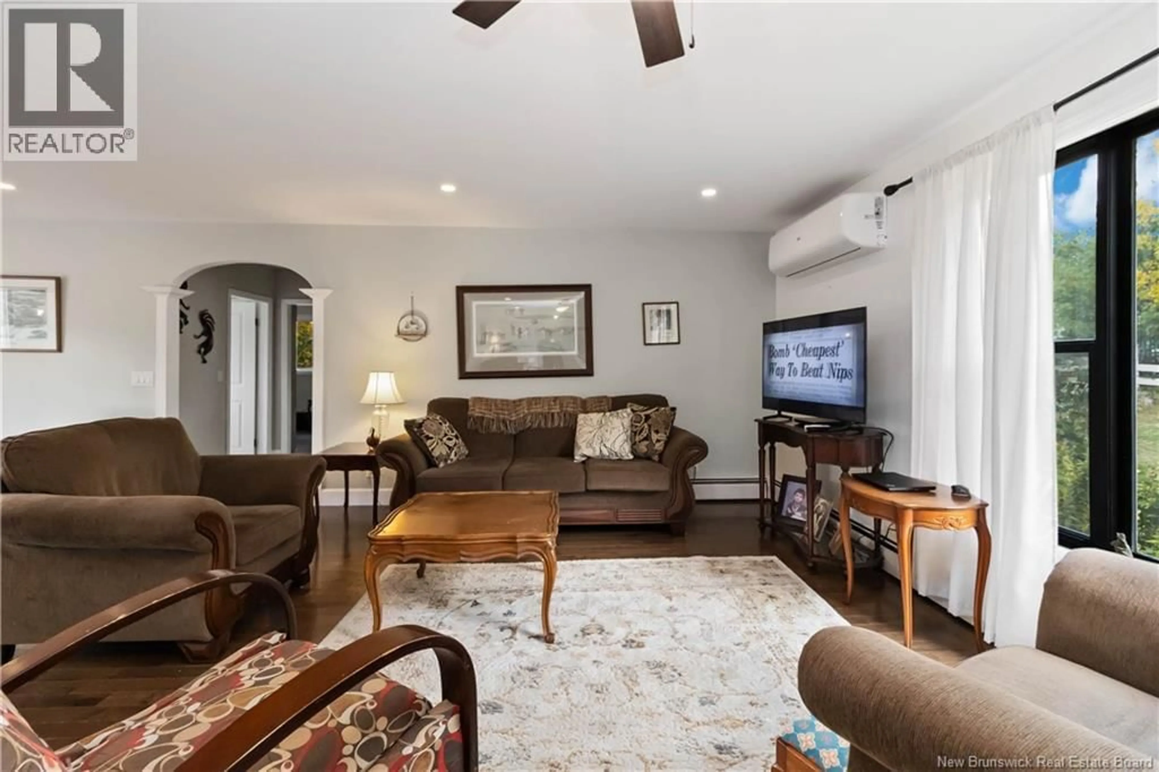 Living room with furniture, unknown for 3182 ROUTE 895, Elgin New Brunswick E4Z2S1