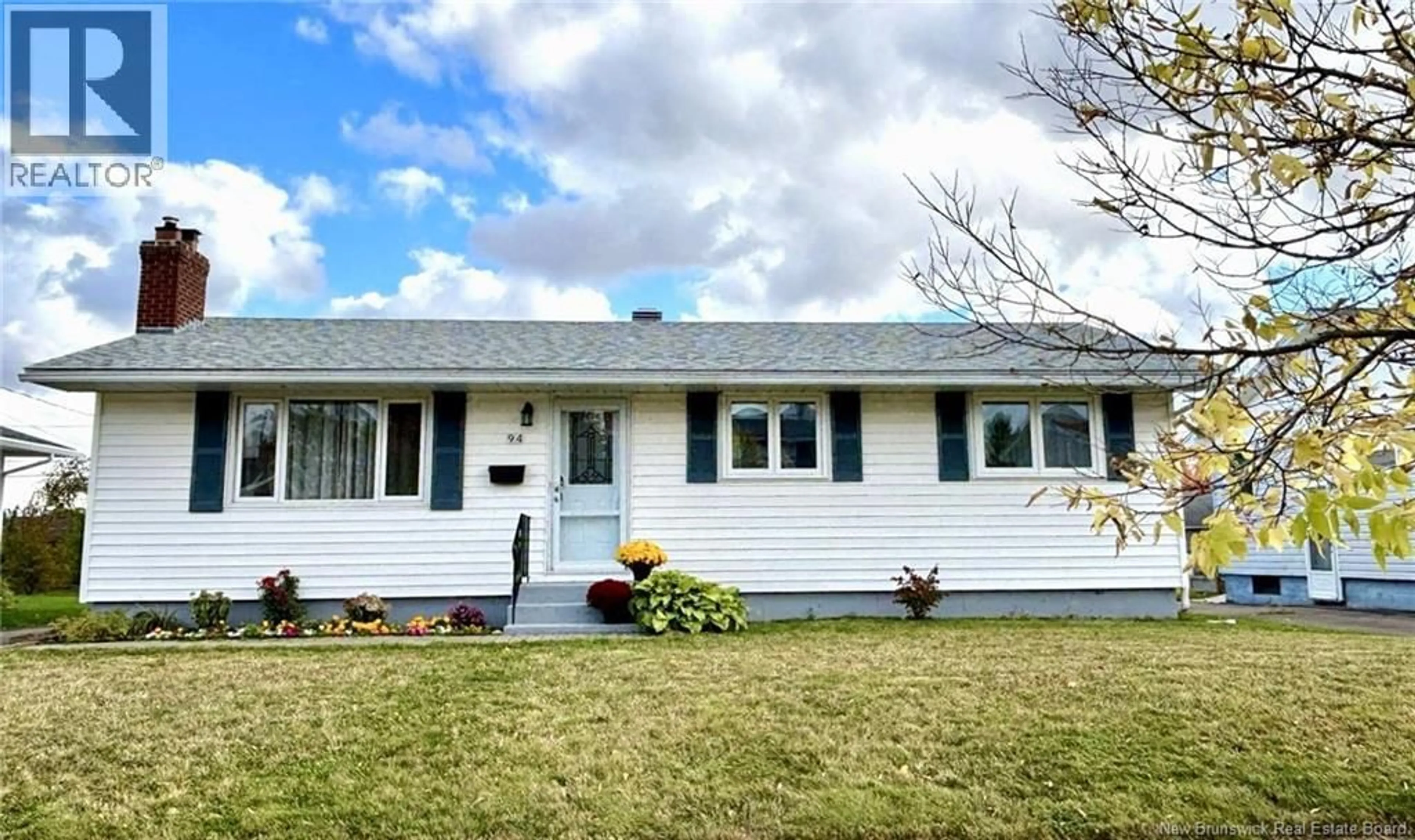 Home with vinyl exterior material, street for 94 PARKDALE DRIVE, Moncton New Brunswick E1C4K9